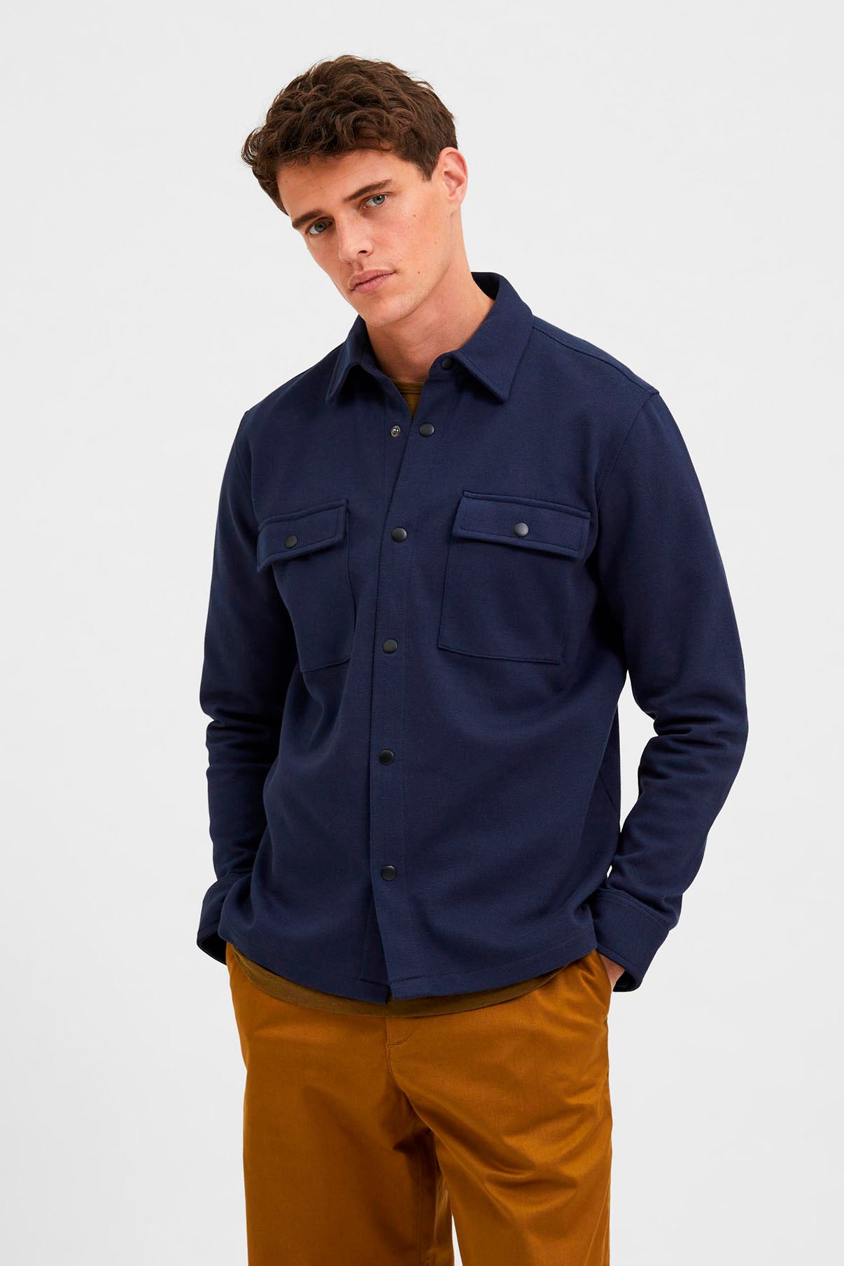 SELECTED HOMME SLHJACKIE SWEAT JACKET NOOS
