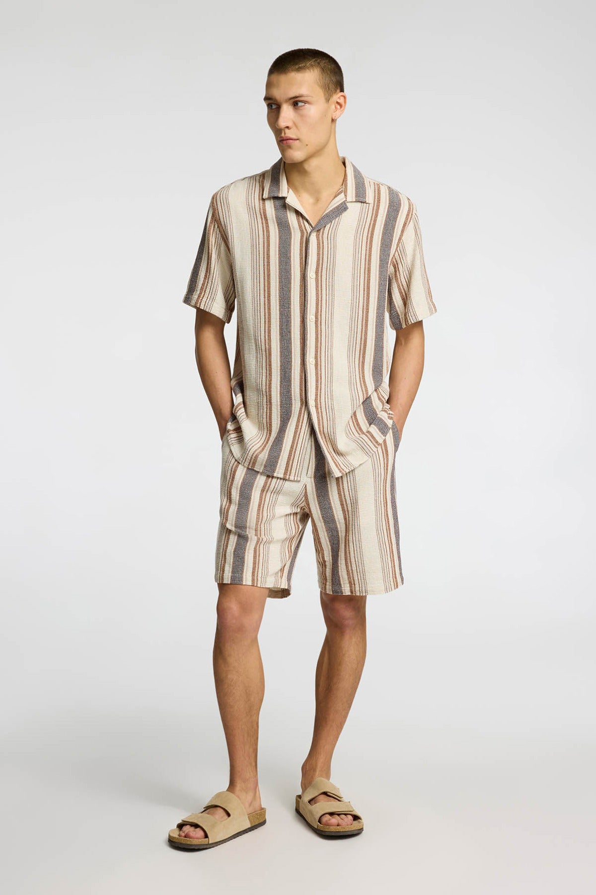 SELECTED HOMME SLHRELAX-SAL SHIRT SS RESORT