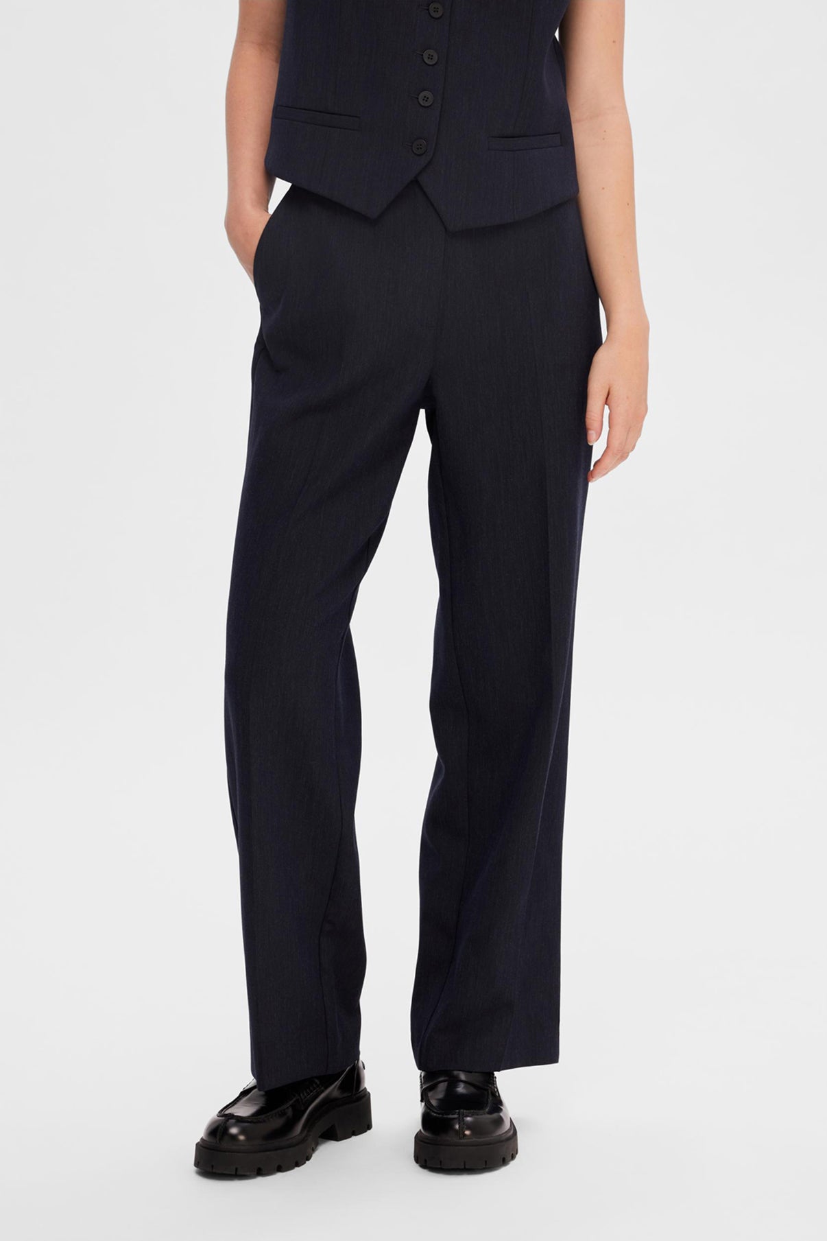 Selected Femme Buks Rita Mid waist Wide