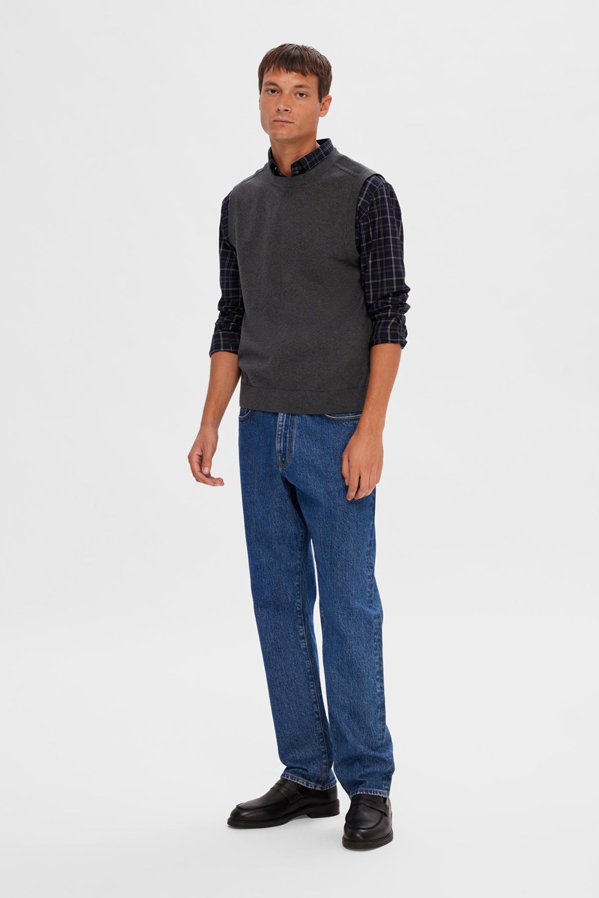 Selected Vest Strik Berg