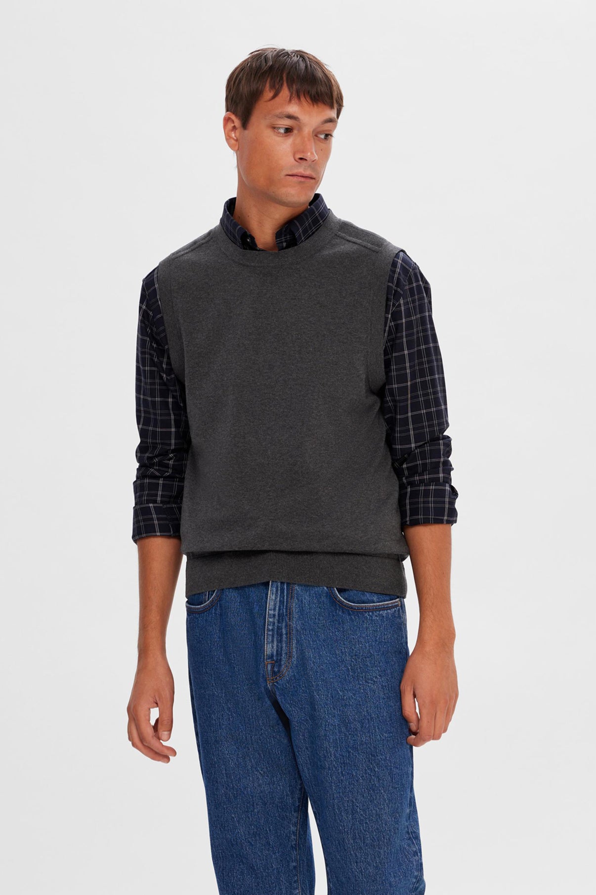 Selected Vest Strik Berg