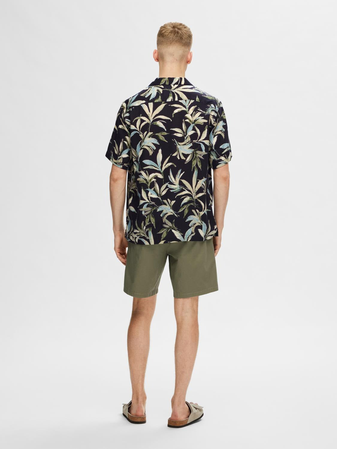 SELECTED HOMME SLHREGNOA MIX SHIRT SS RESORT