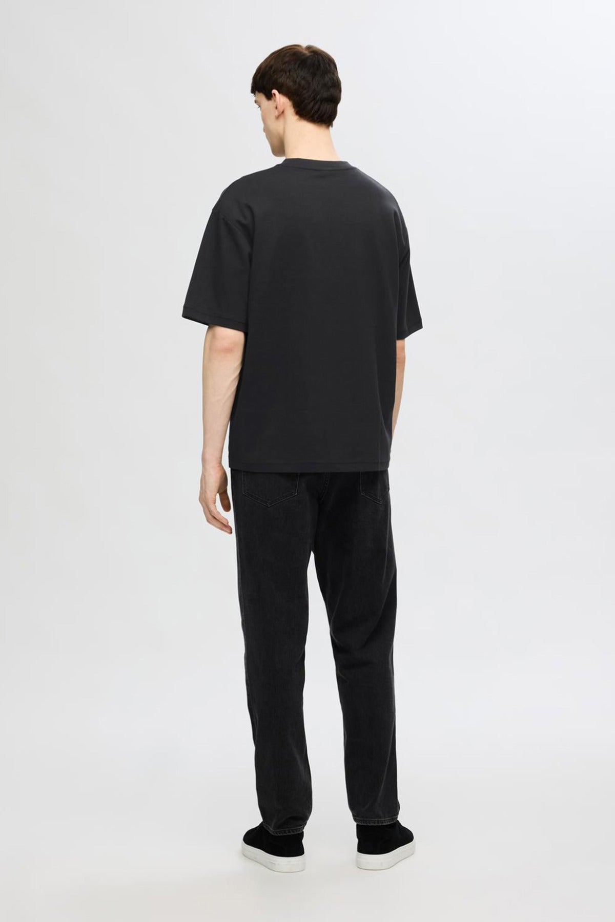 SELECTED HOMME SLHLOOSEOSCAR SS O-NECK TEE NOOS