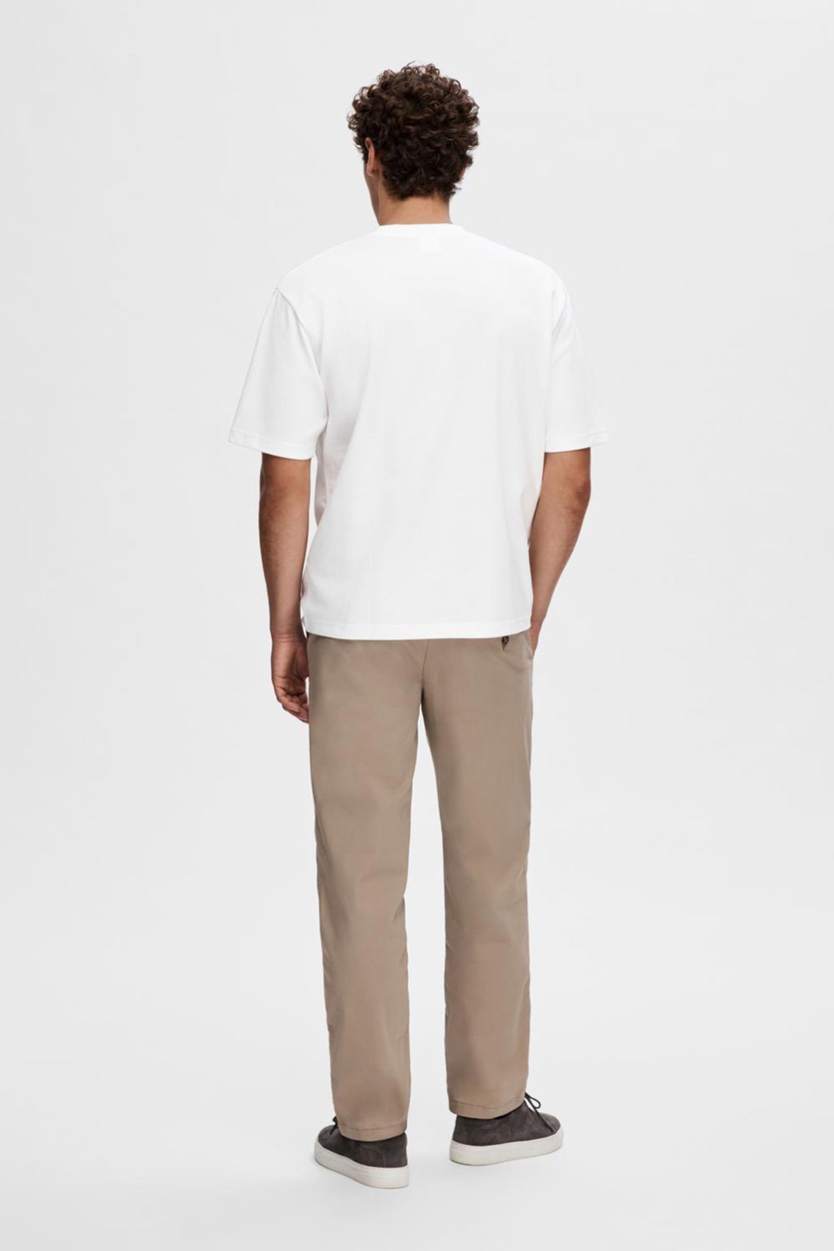 SELECTED HOMME SLHLOOSEOSCAR SS O-NECK TEE NOOS
