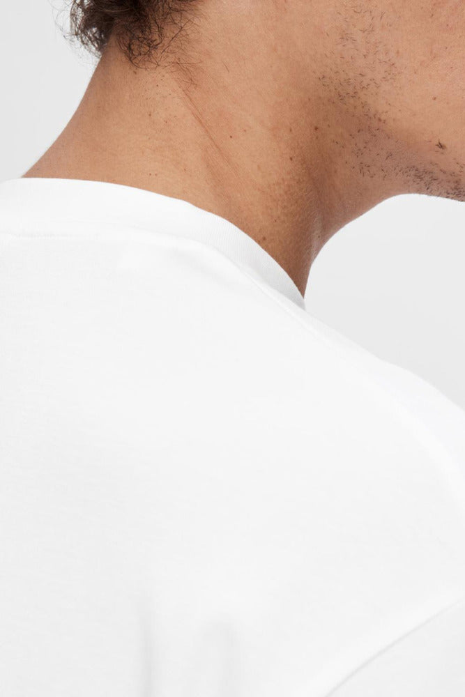 SLHLOOSEOSCAR - Boxy t-shirt med korte ærmer