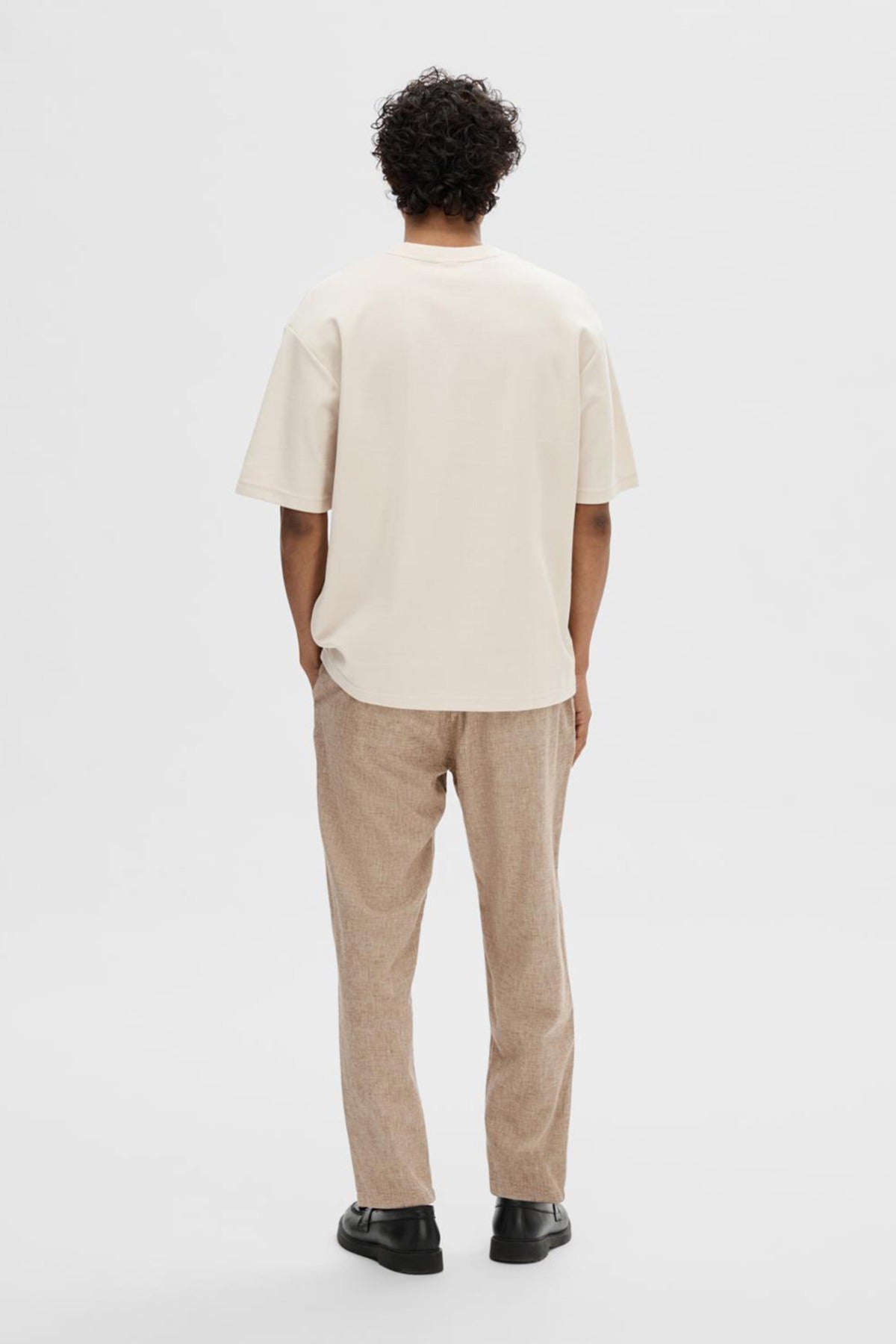 SELECTED HOMME SLHLOOSEOSCAR SS O-NECK TEE NOOS