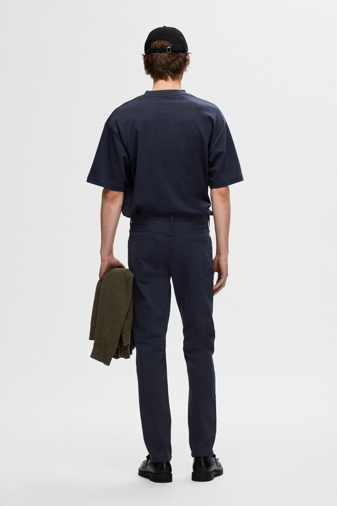 SLHLOOSEOSCAR - Boxy t-shirt med korte ærmer