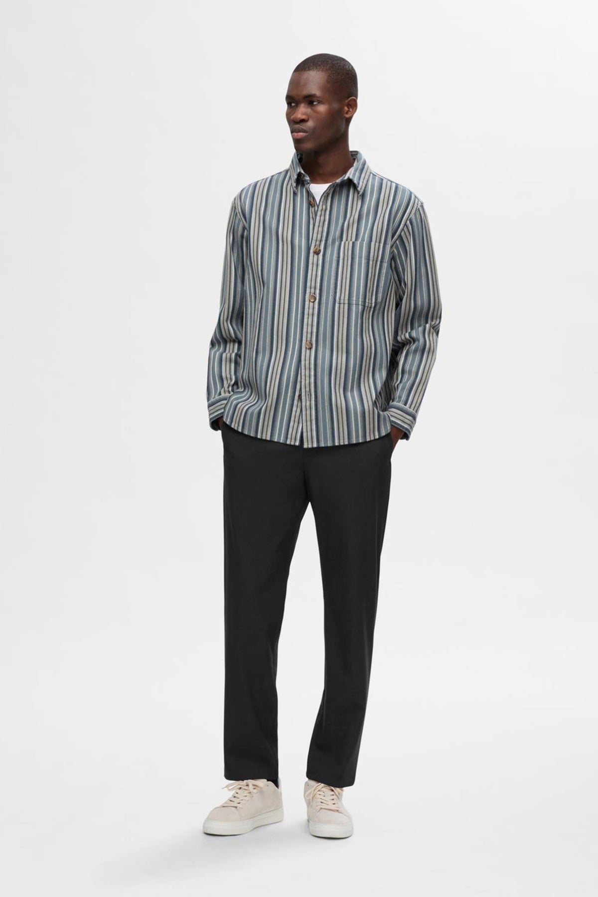 SELECTED HOMME STRAIGHT ROBERT STRING PANT NOOS