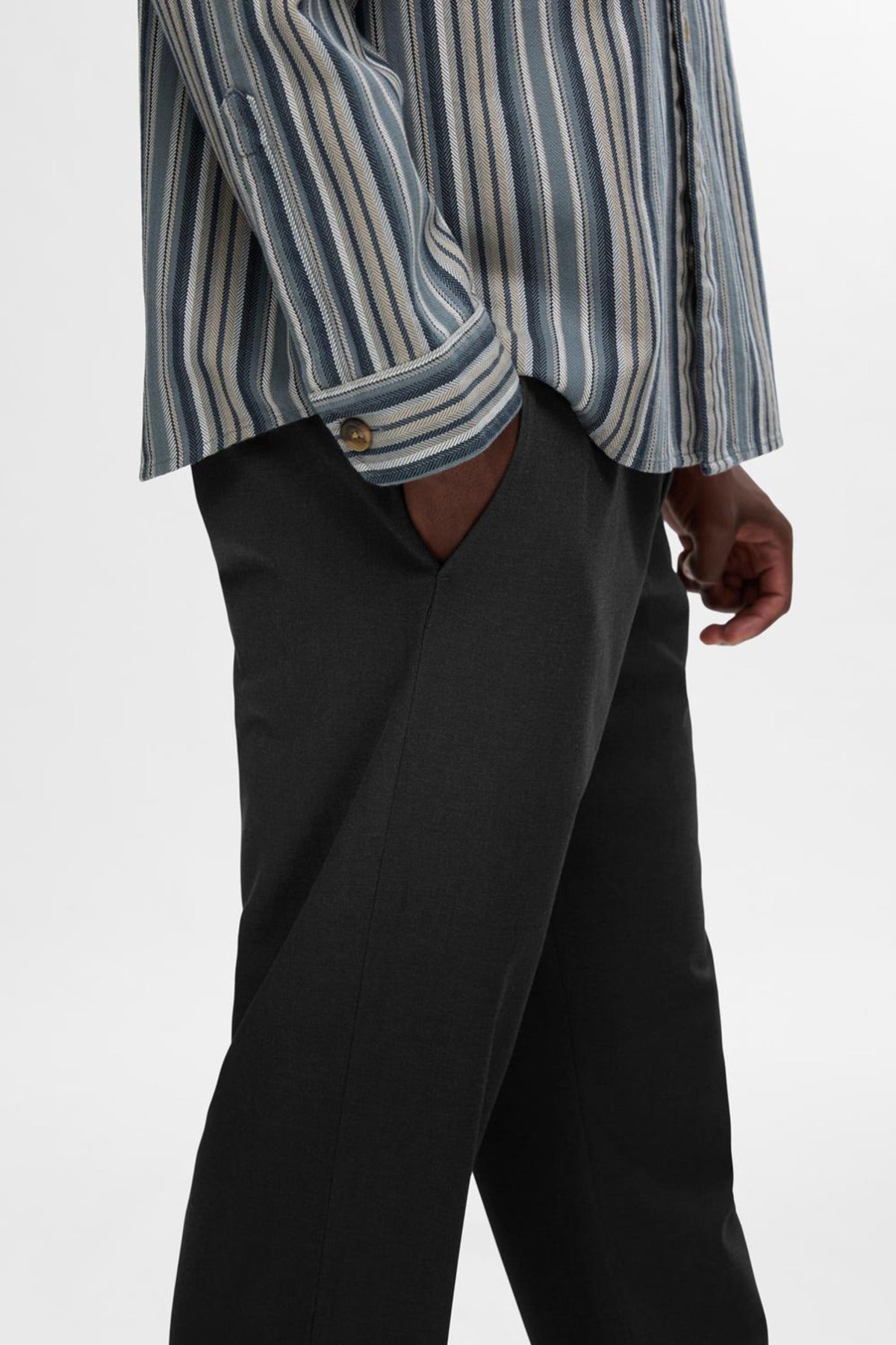 SELECTED HOMME STRAIGHT ROBERT STRING PANT NOOS