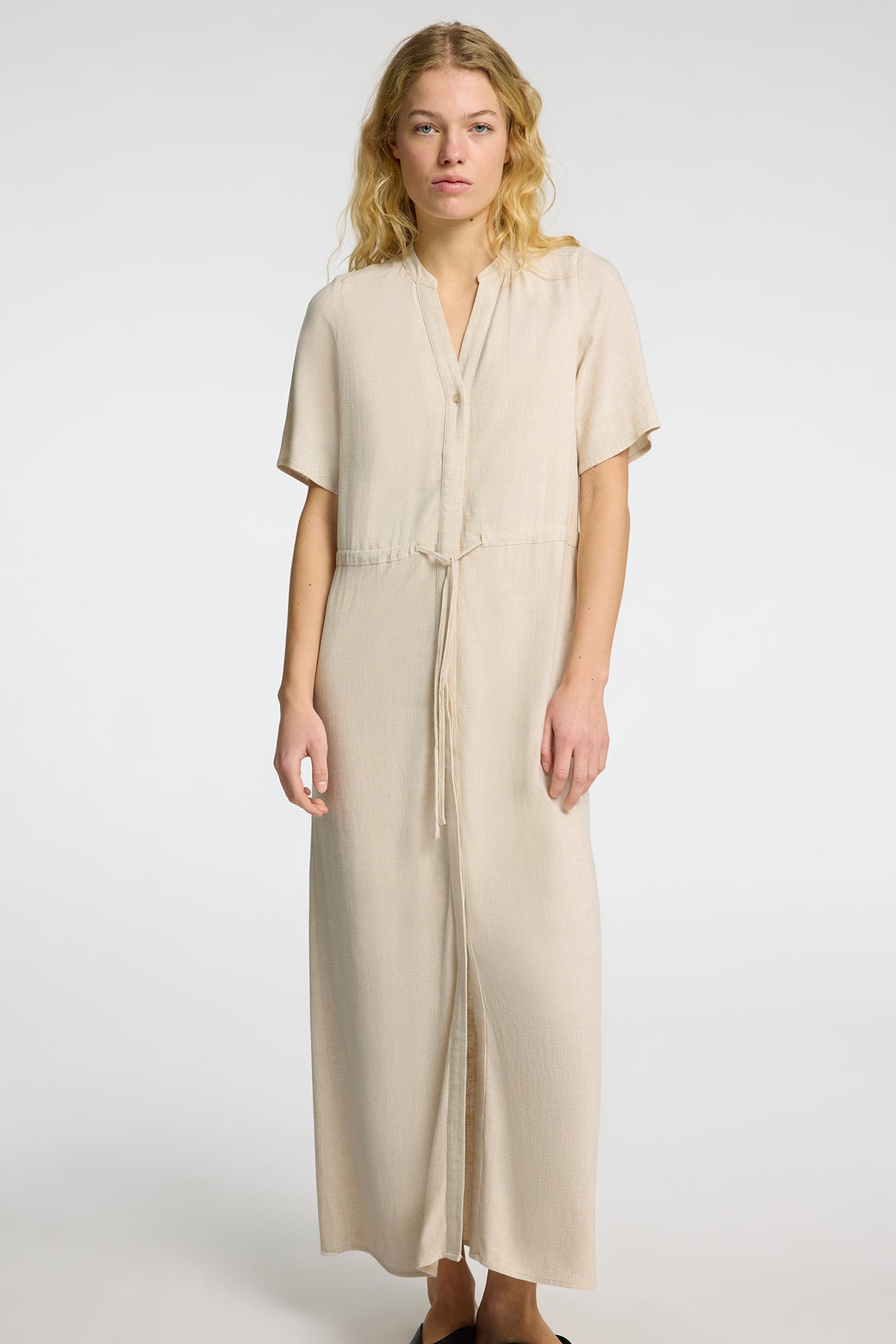 SELECTED FEMME SLFVIVA-DAMINA SS ANKLE DRESS NOOS