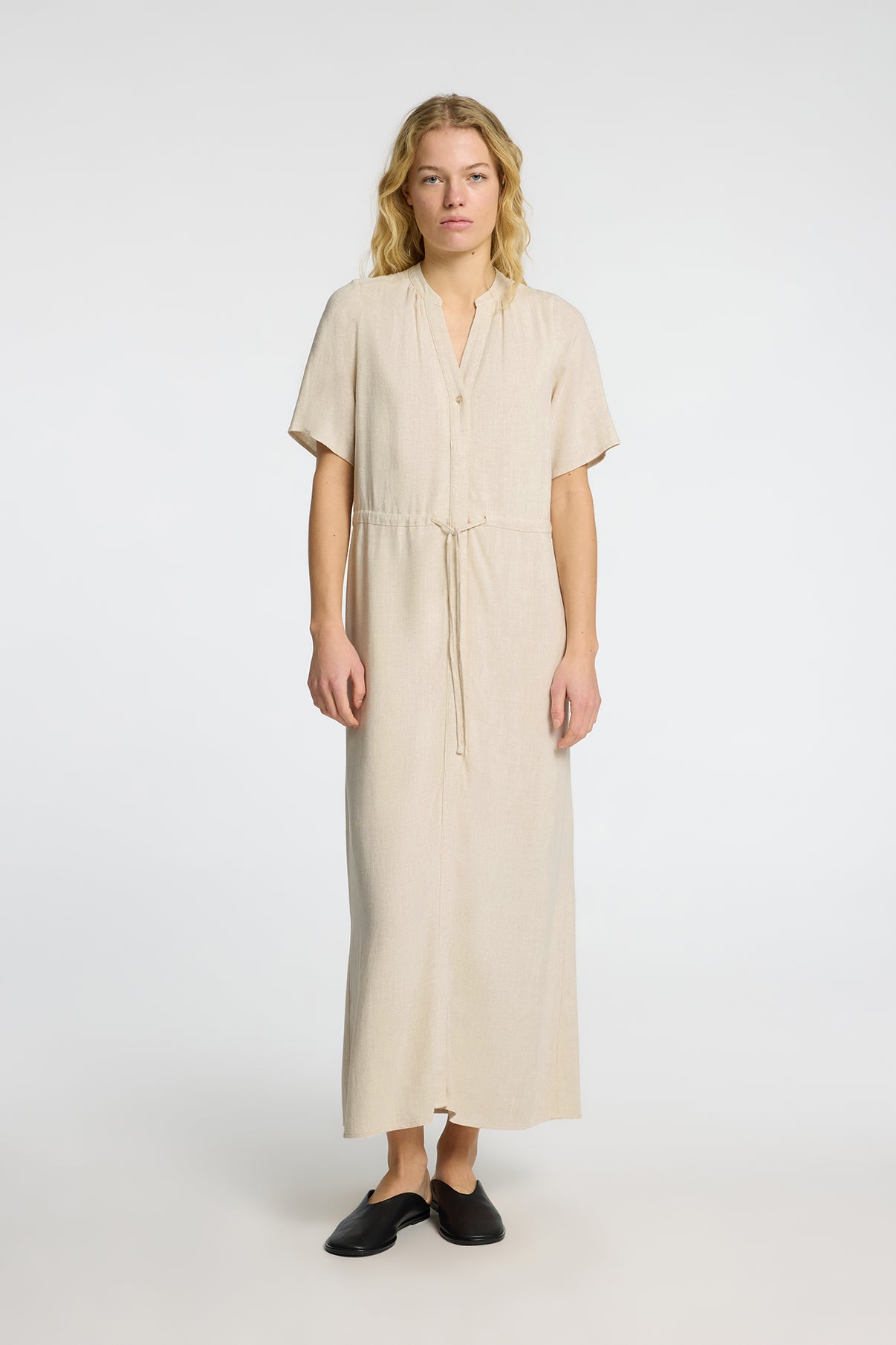 SELECTED FEMME SLFVIVA-DAMINA SS ANKLE DRESS NOOS