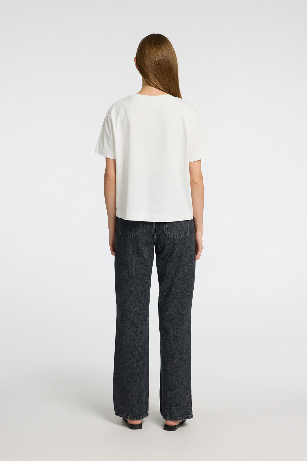 SELECTED FEMME SLFESSENTIAL SS BOXY PRINTED TEE