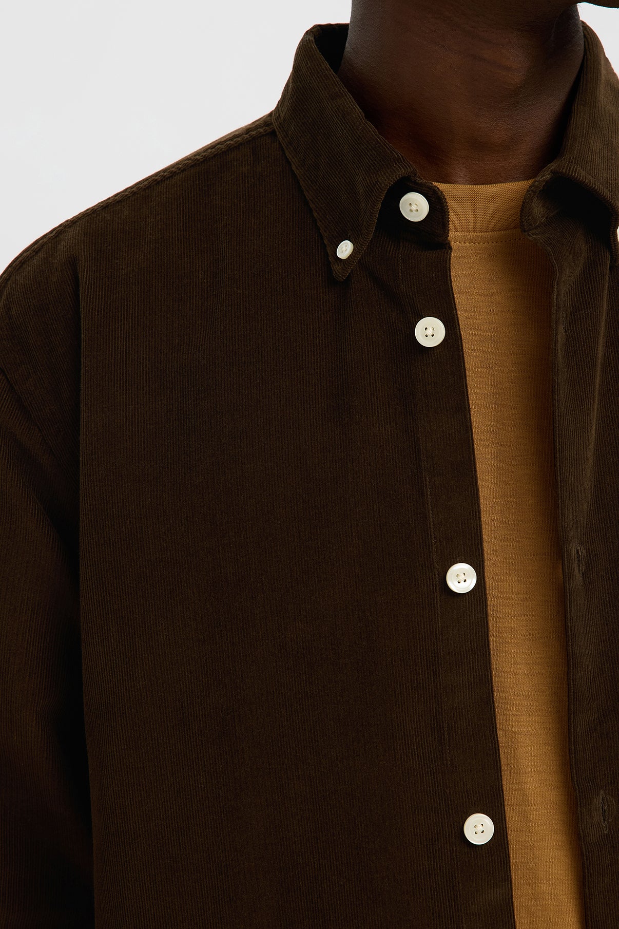 SELECTED HOMME SLHREGDANNI CORD BD LS SHIRT