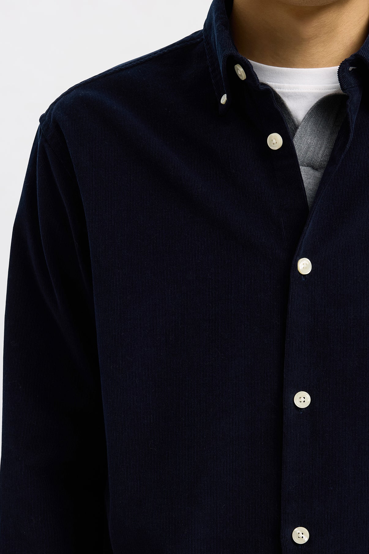 SELECTED HOMME SLHREGDANNI CORD BD LS SHIRT