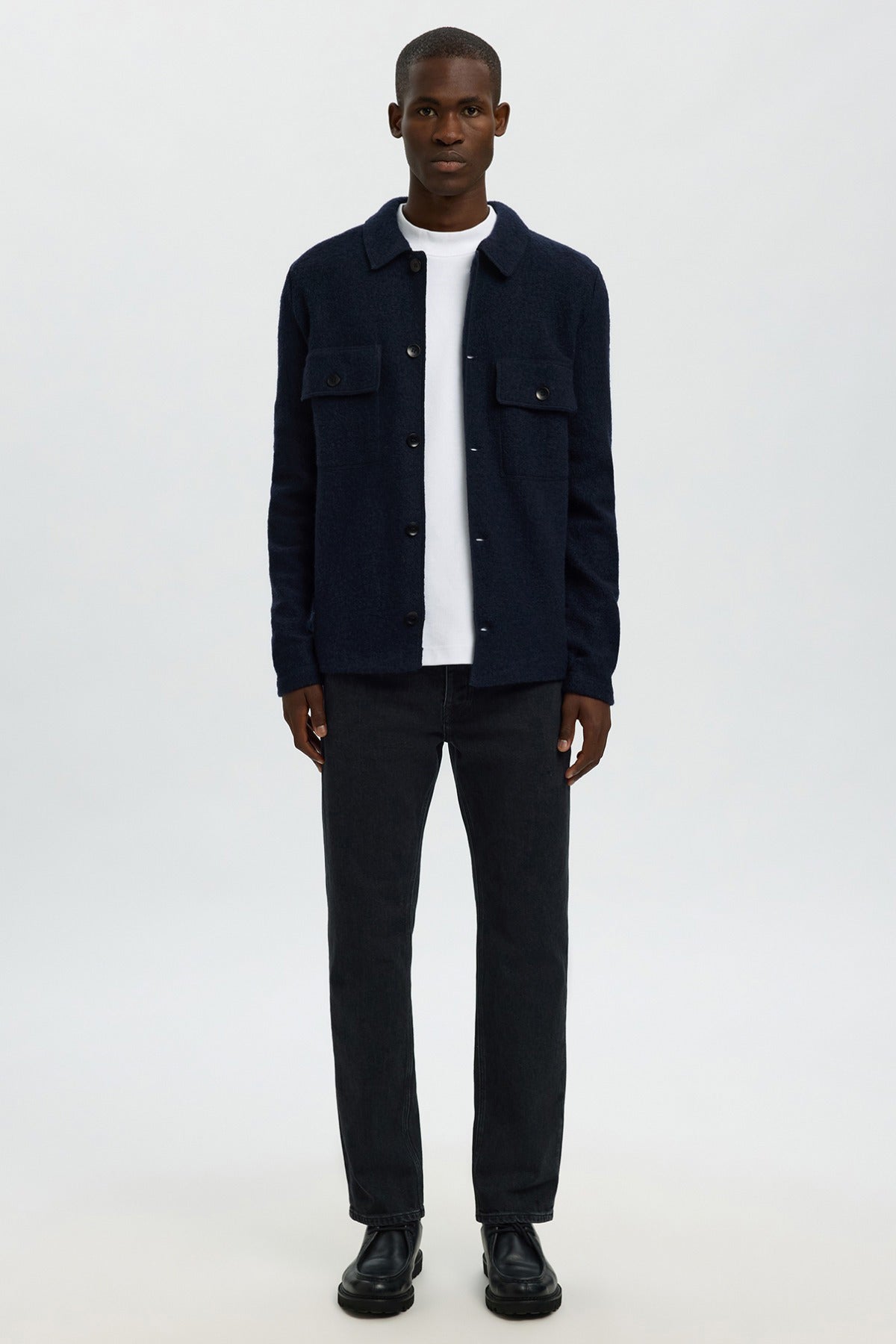 SELECTED HOMME SLHNEALY LS KNIT WORKWEAR CARDIGAN NOOS