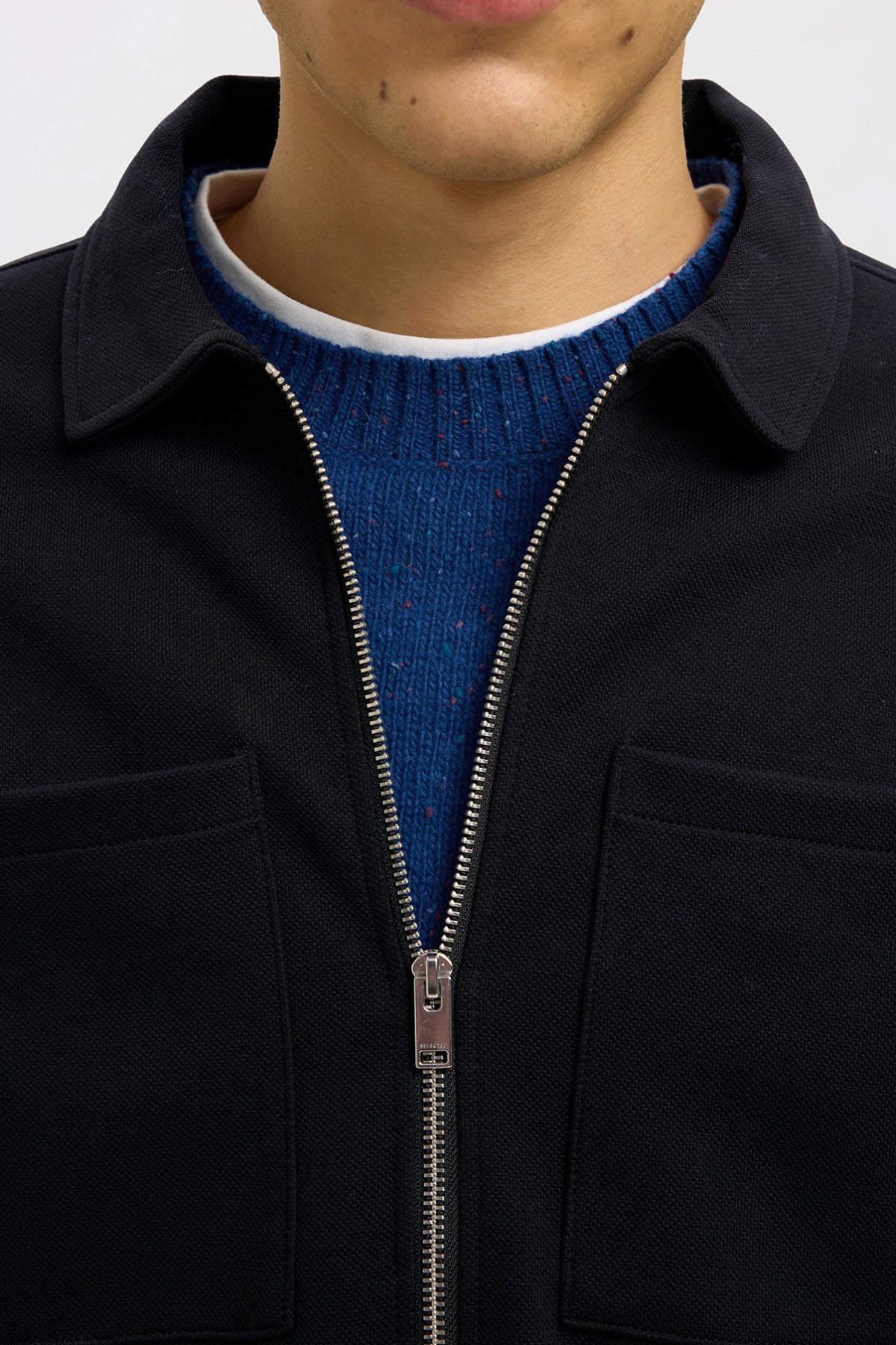SELECTED HOMME SLHJACKIE SWEAT ZIP JACKET NOOS