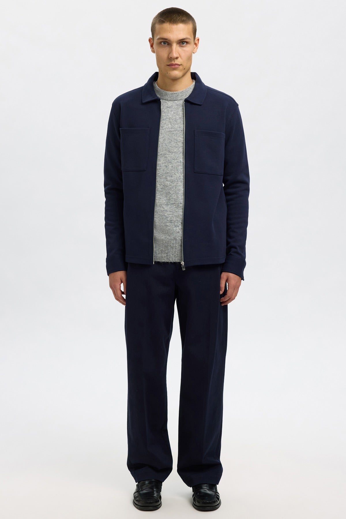SELECTED HOMME SLHJACKIE SWEAT ZIP JACKET NOOS