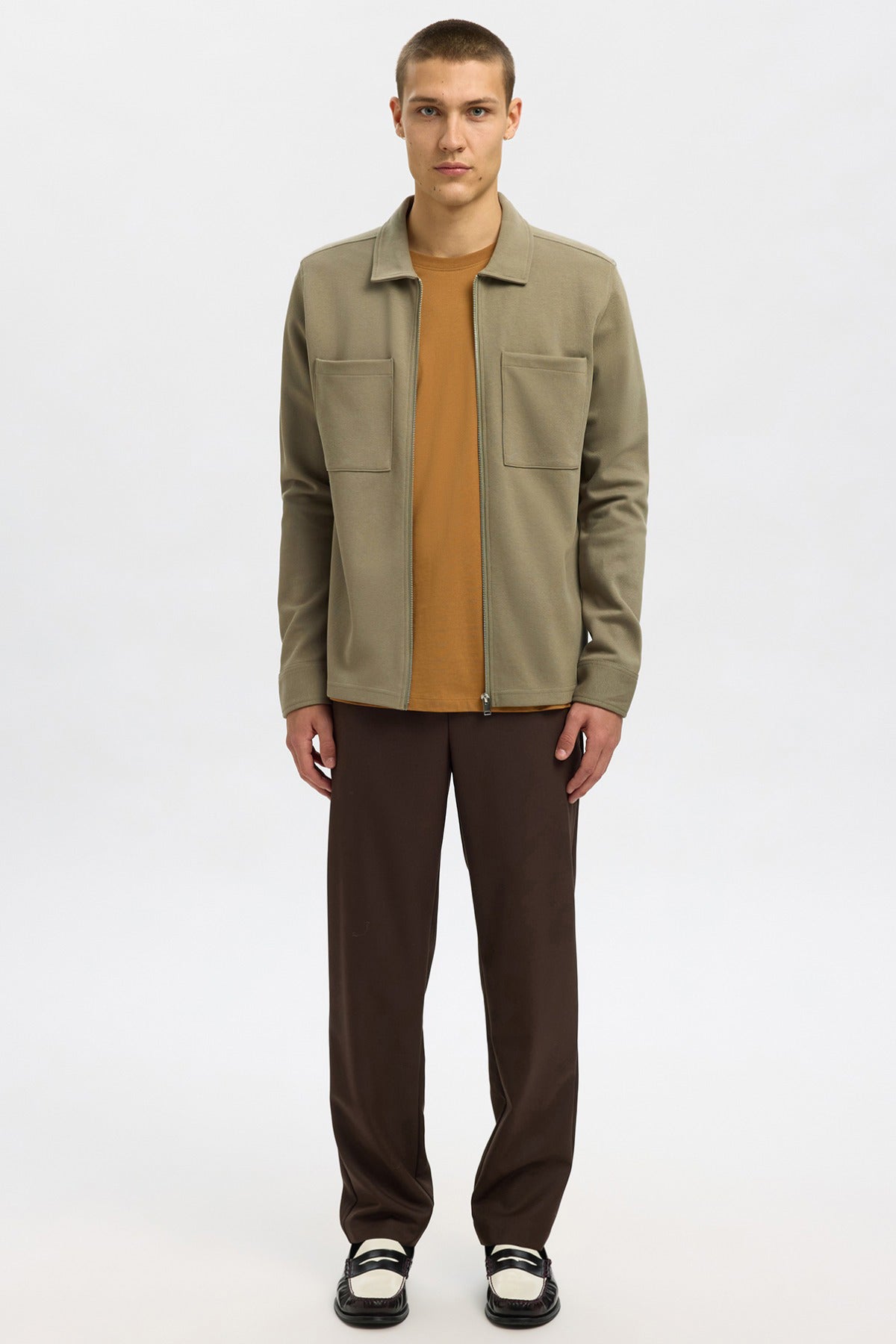 SELECTED HOMME SLHJACKIE SWEAT ZIP JACKET NOOS