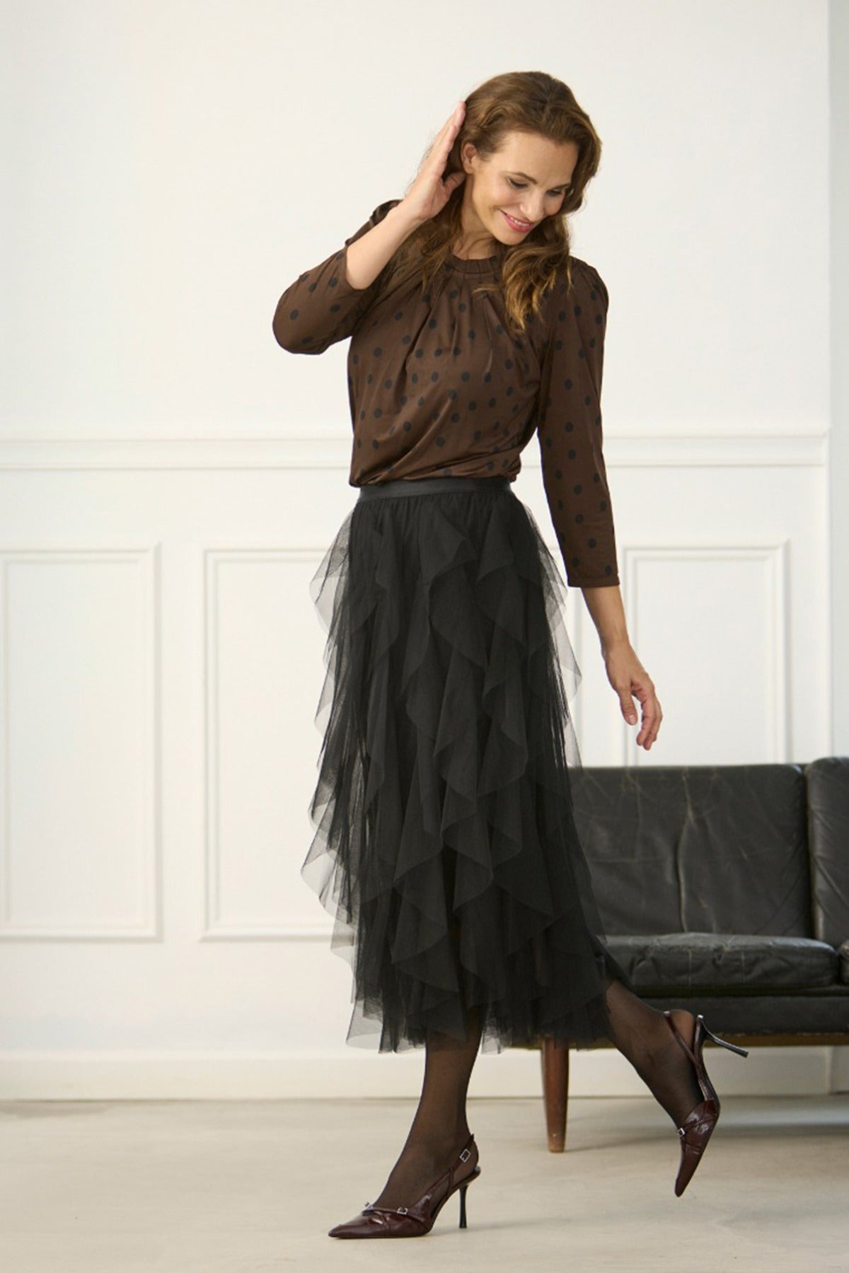 InFront Grazia blouse 3/4 sleeves