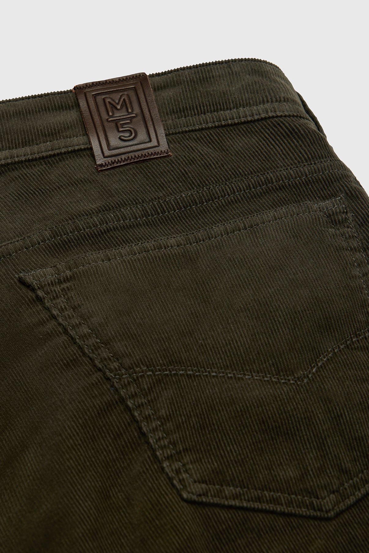 Fløjls chinobukser med 5 lommer