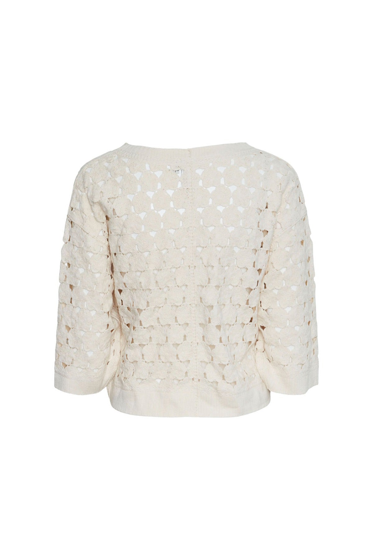 YAS YASHATTY 3/4 CROCHET CARDIGAN