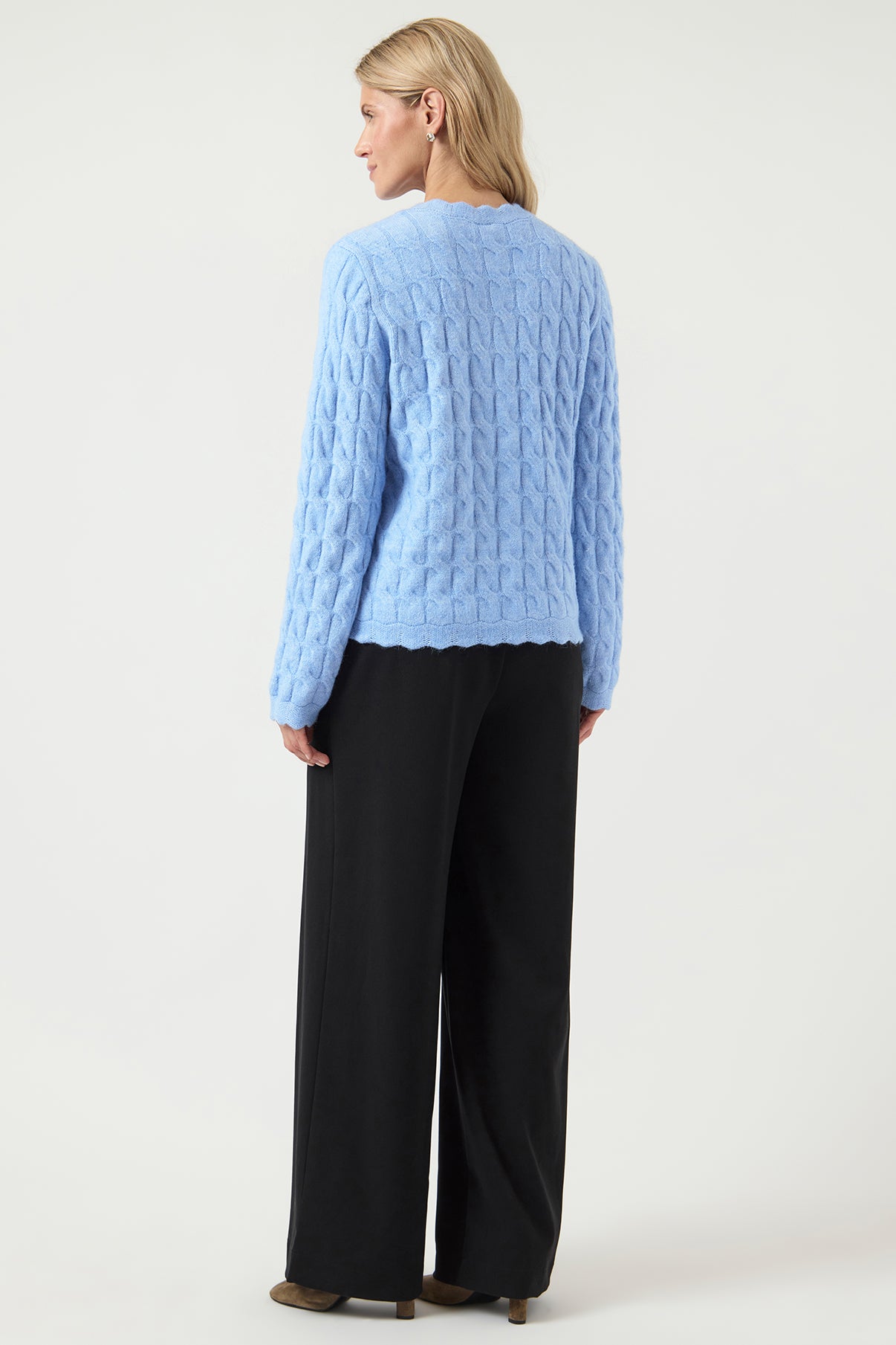 YAS YASBUBERA LS KNIT CARDIGAN S. NOOS