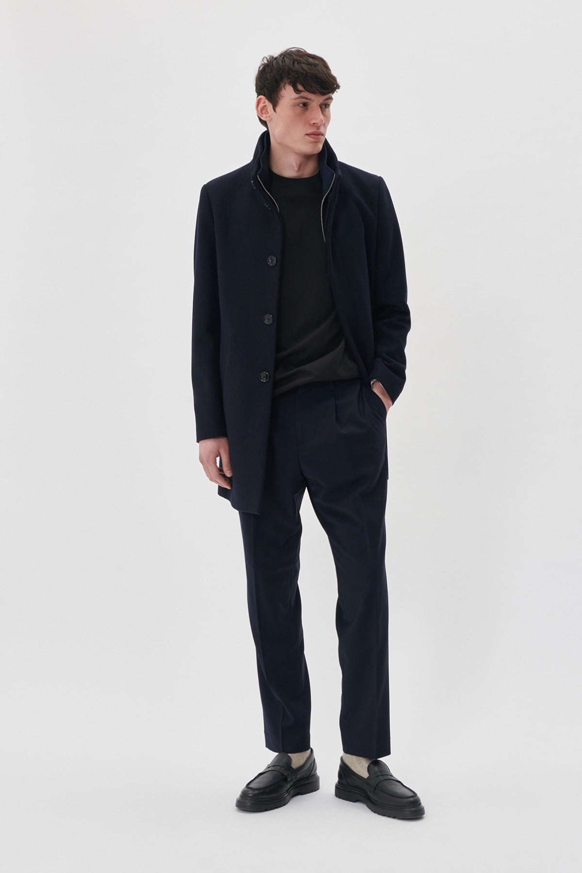 Matinique Harvey N Classic wool frakke