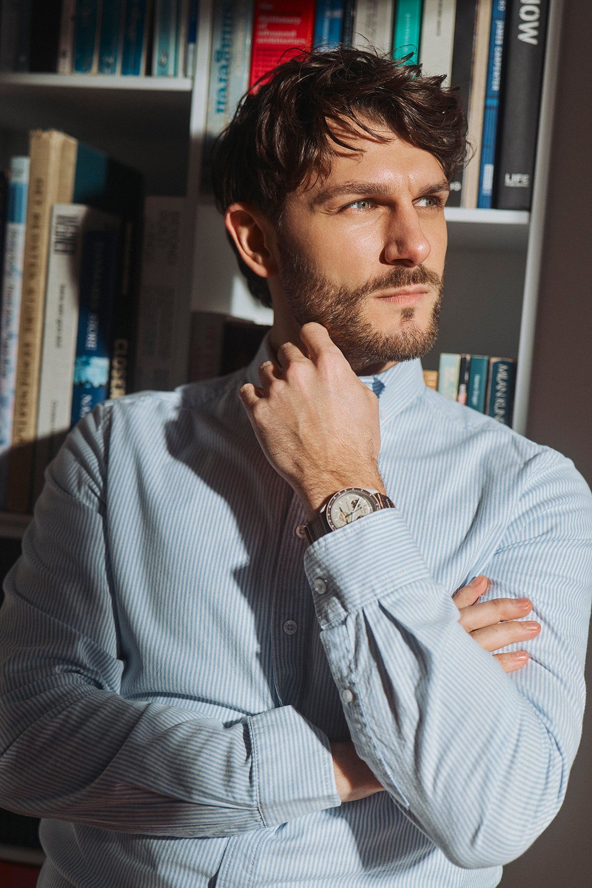 Milan LS - Klassisk langærmet oxford skjorte