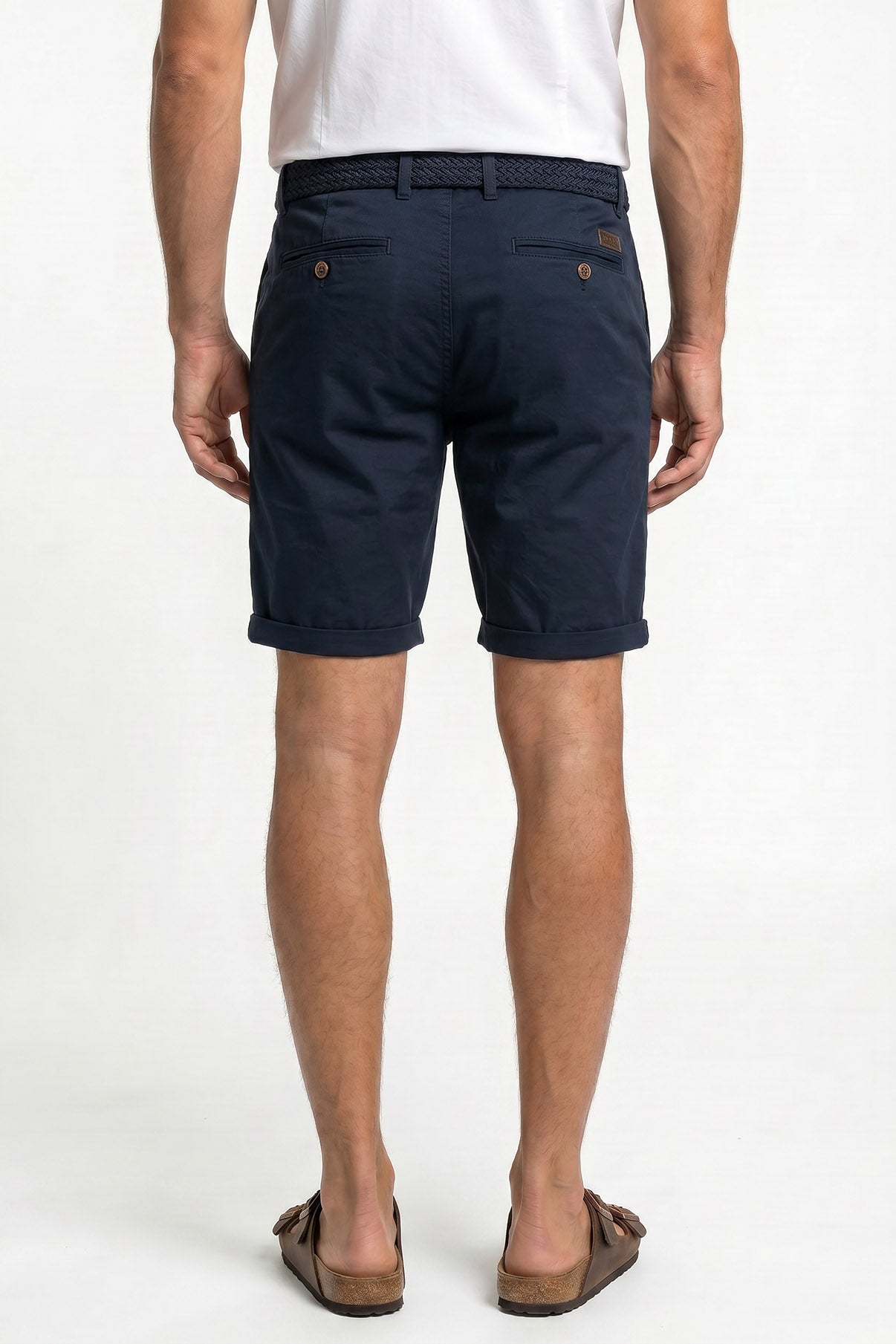 INConor - Chinoshorts med bælte