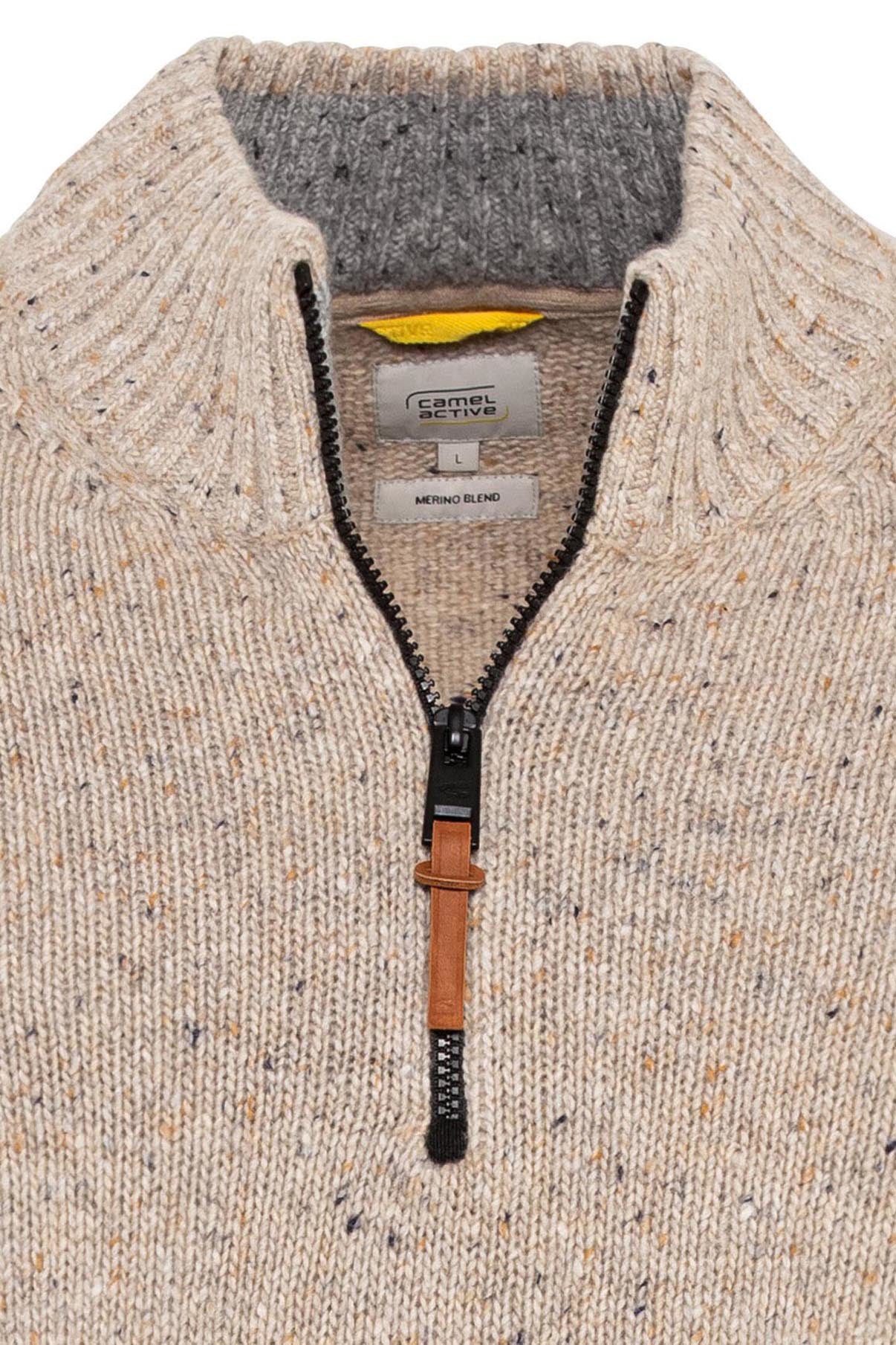 Camel Pullover Wool