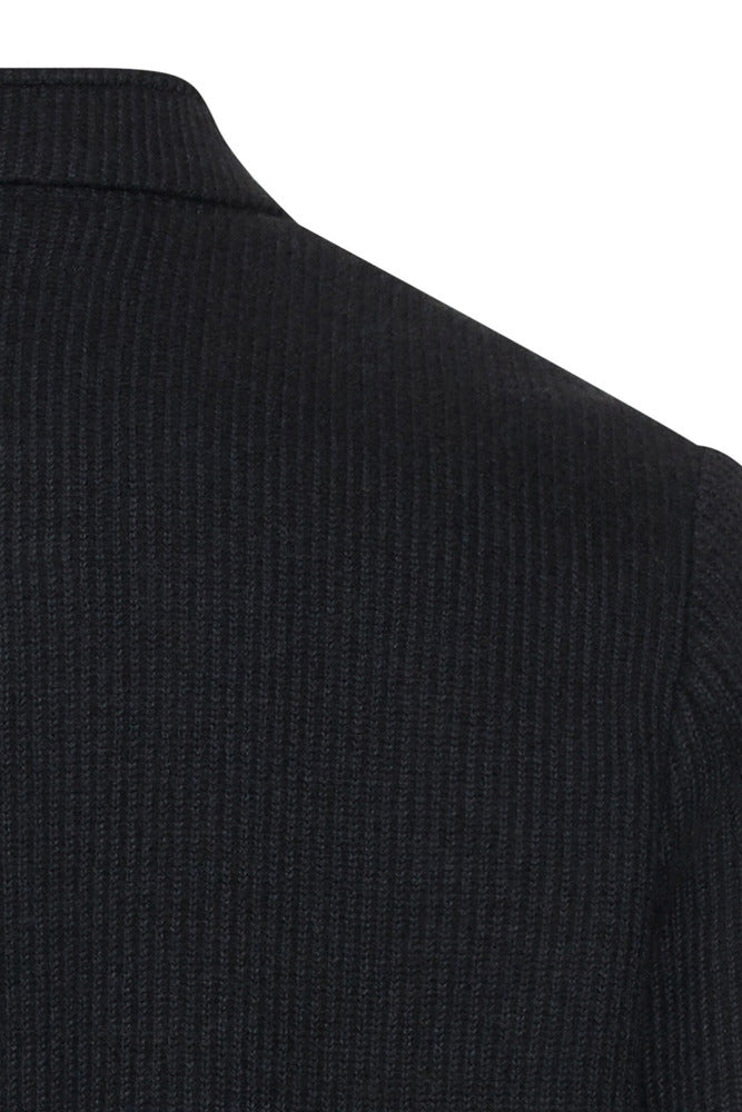 Blazer i uldblanding med ståkrave
