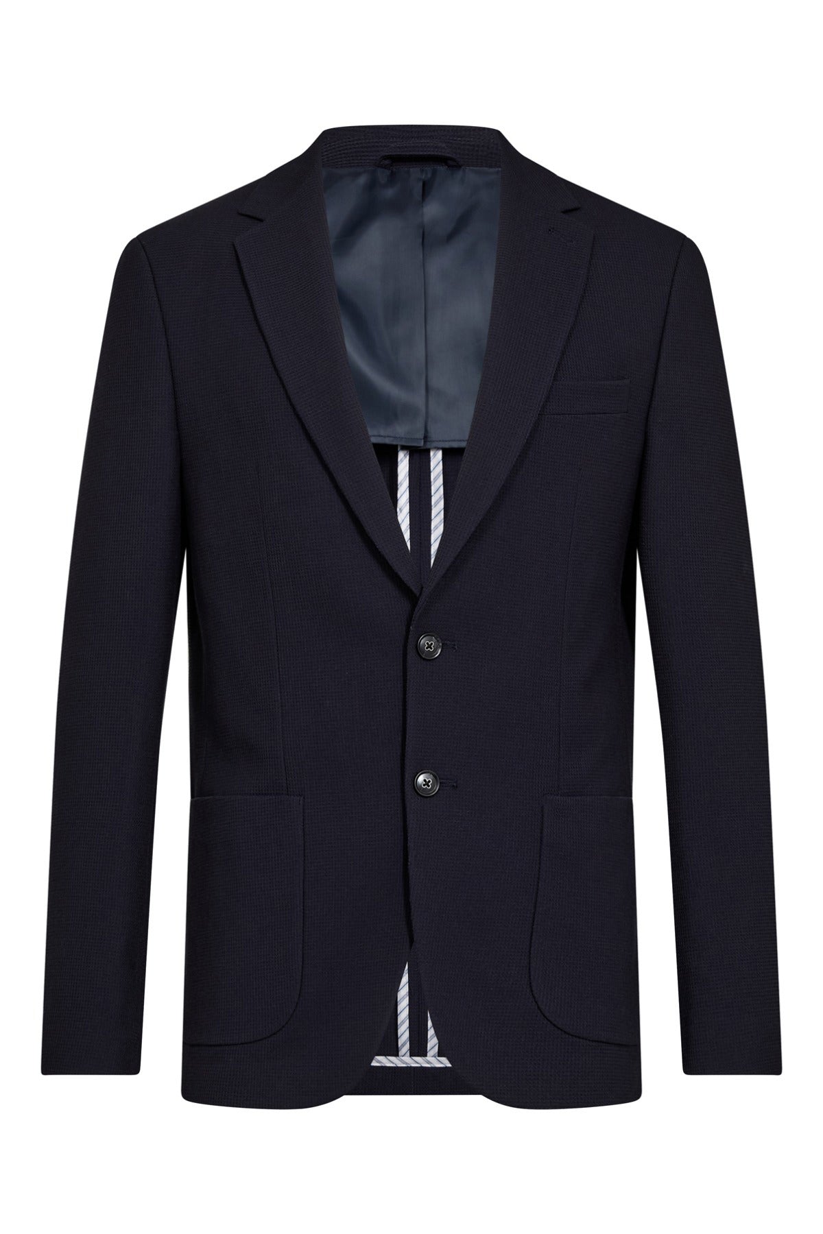 Lorenzo Jakkesæt - Blazer og Bukser i struktureret materiale