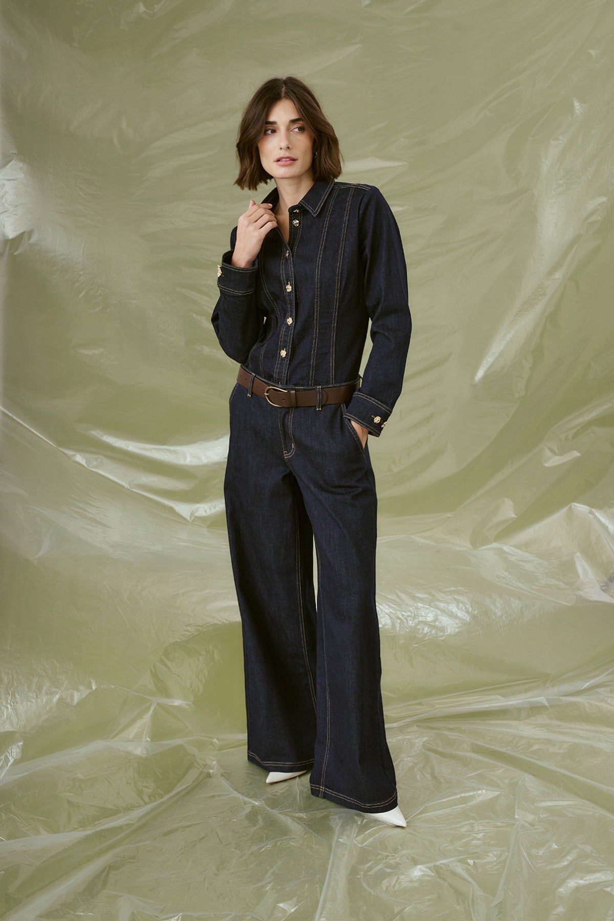 Culture CUbobbie Denim Shirt