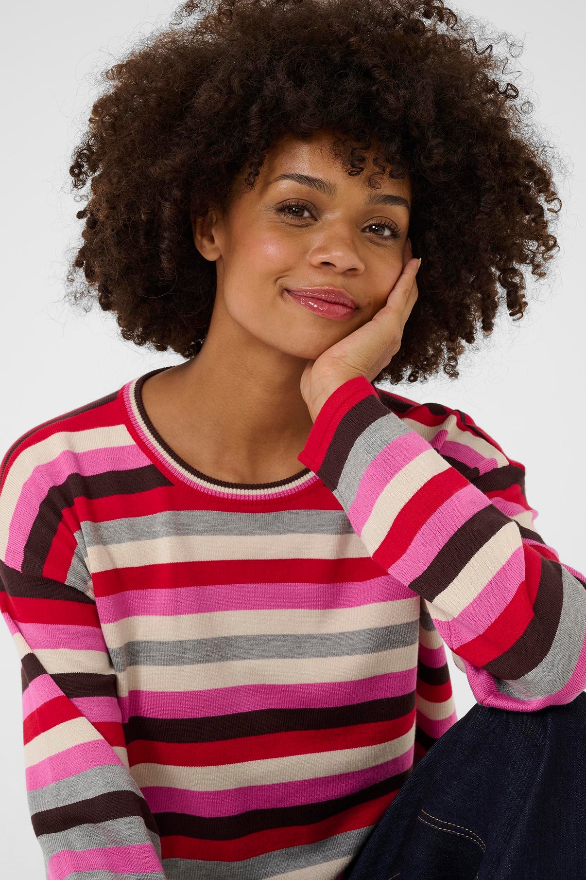 Culture CUlai Annemarie Stripe Pullover