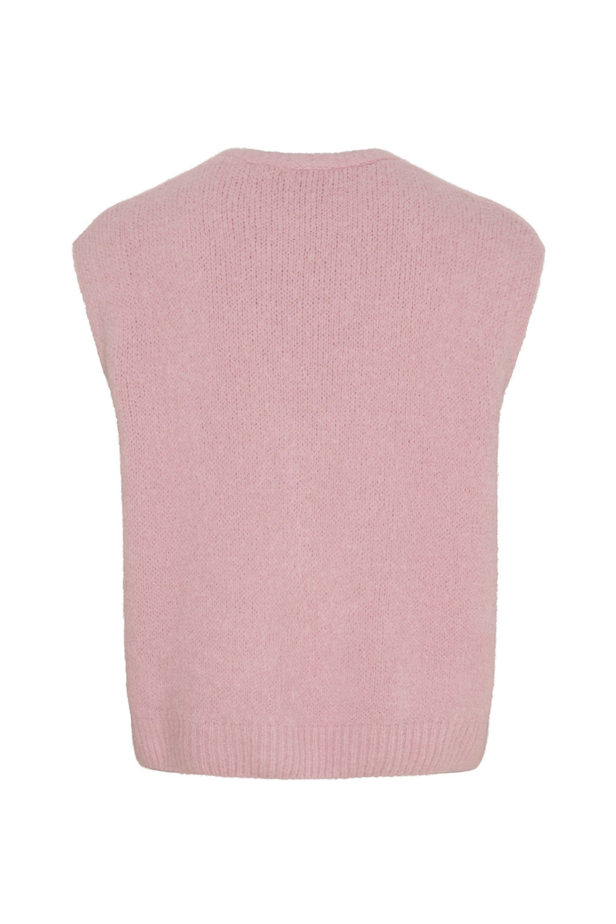 MdcAmara - Strikvest med guldknapper