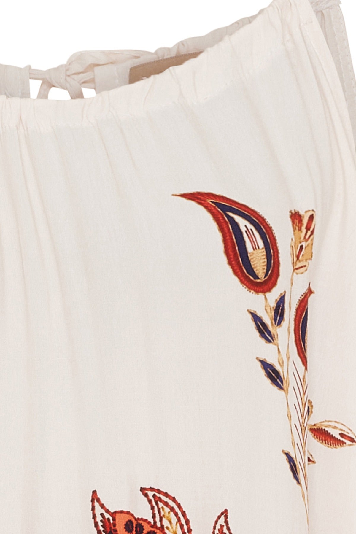 MdcDora - Stroptop kjole med blomster