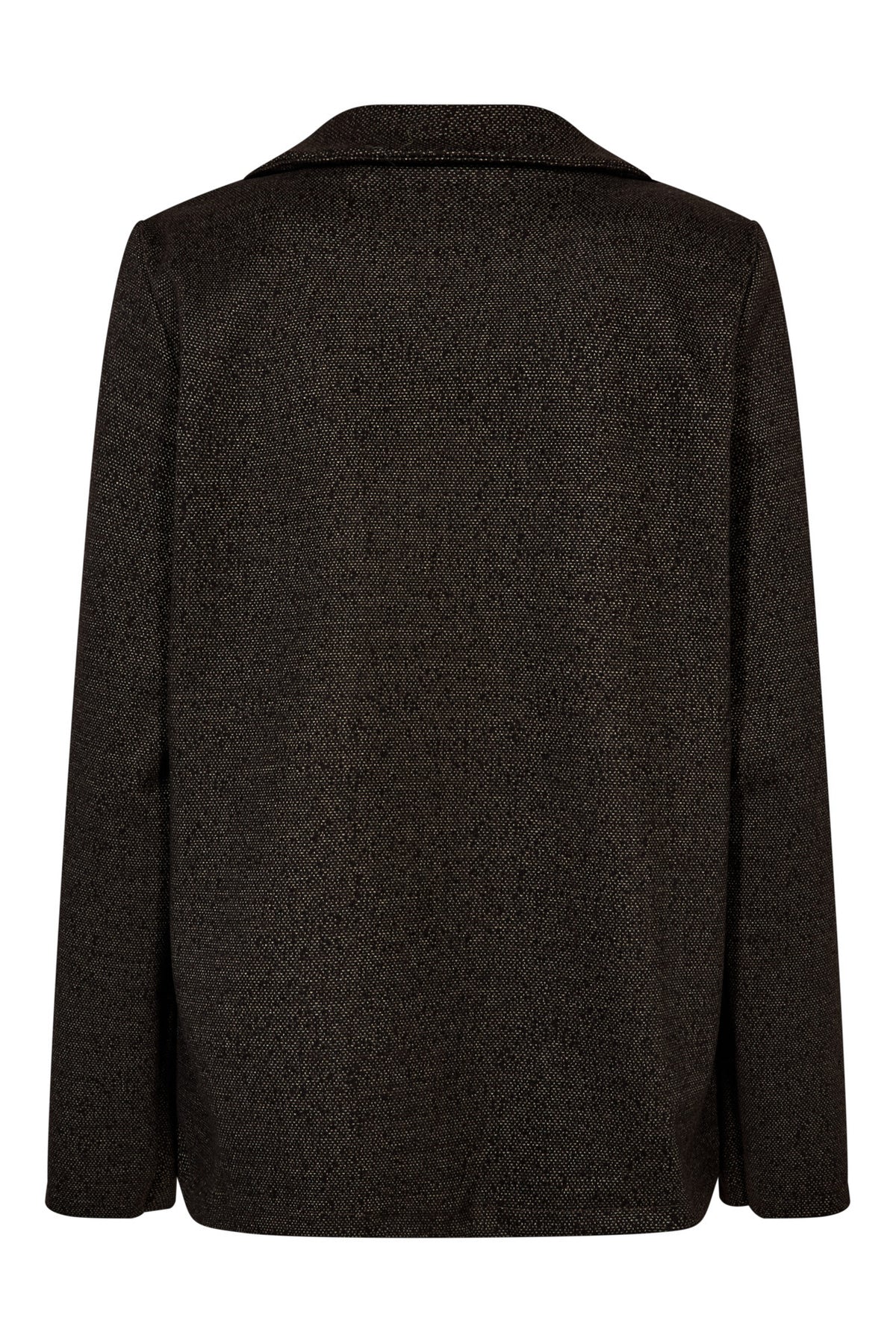 Klassisk blazer med struktur og knaplukning