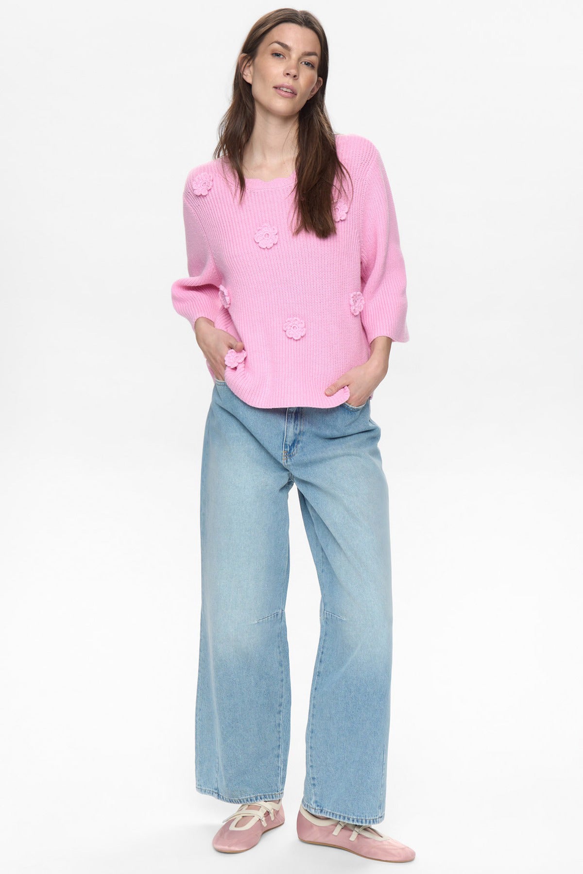 NÜMPH NUMARSIE SS PULLOVER