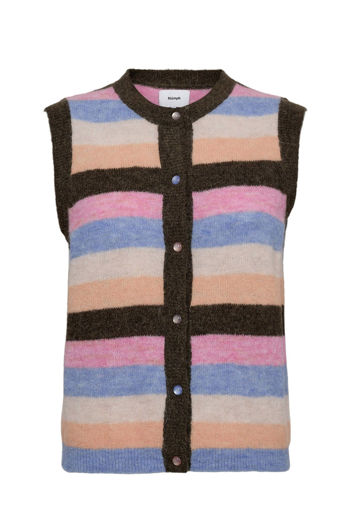 NÜMPH NURIETTE STRIPY VEST