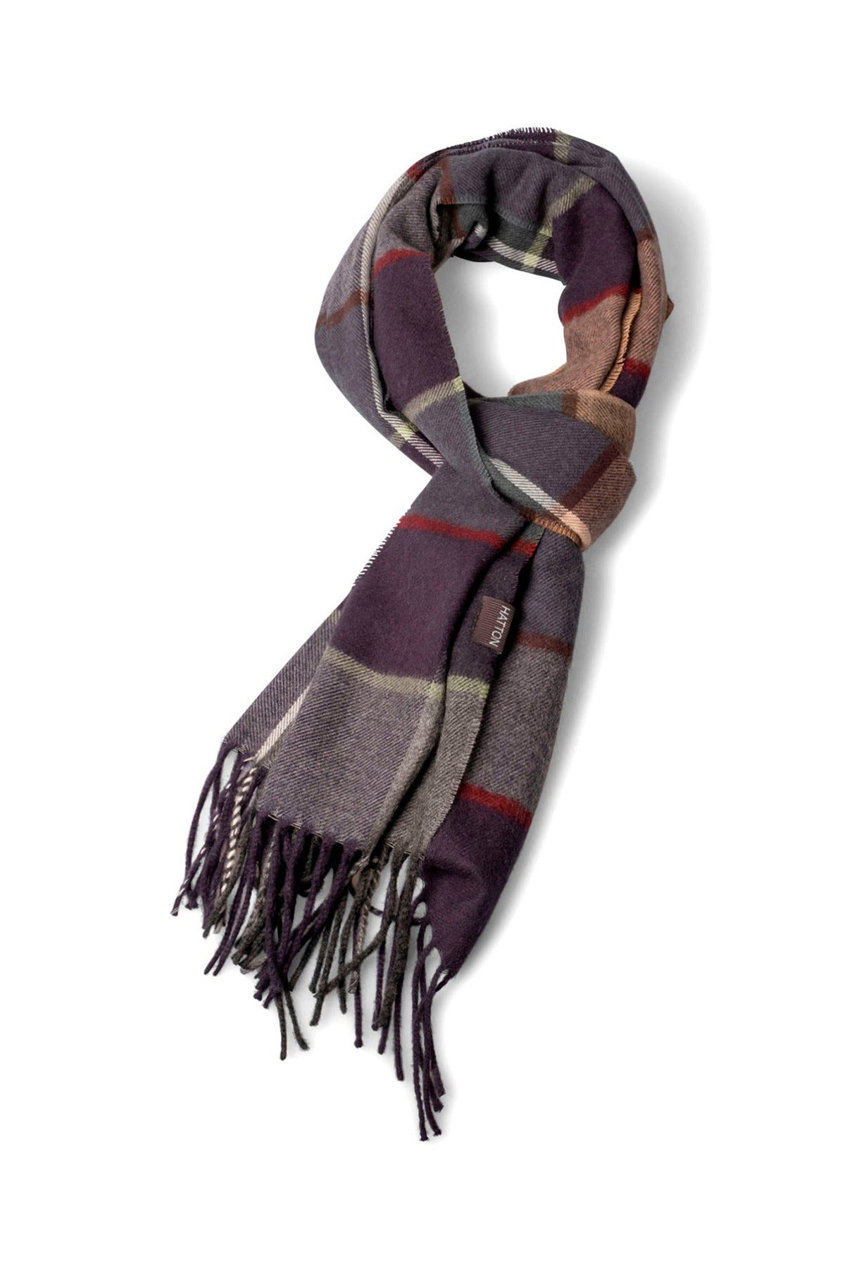 FYNCH-HATTON Soft Check Scarf