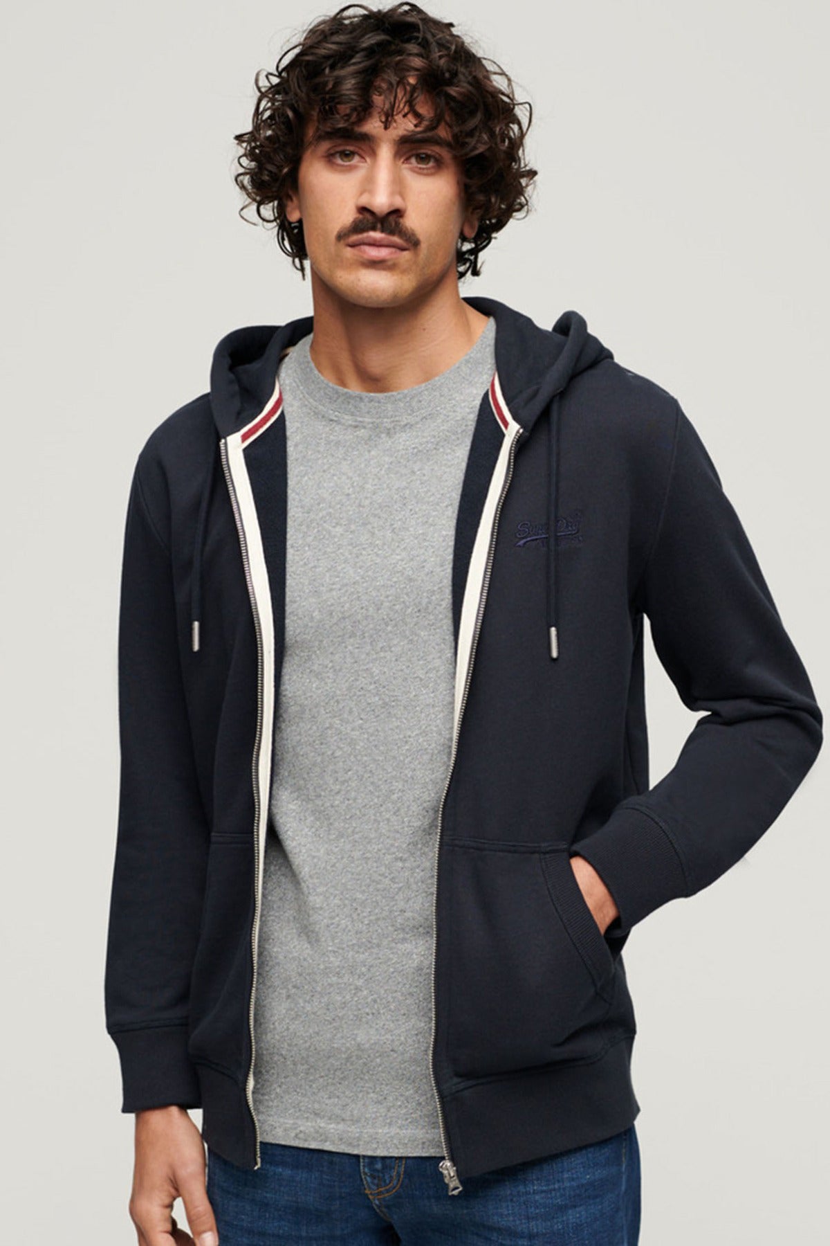 SUPERDRY Cardigan Essential Logo