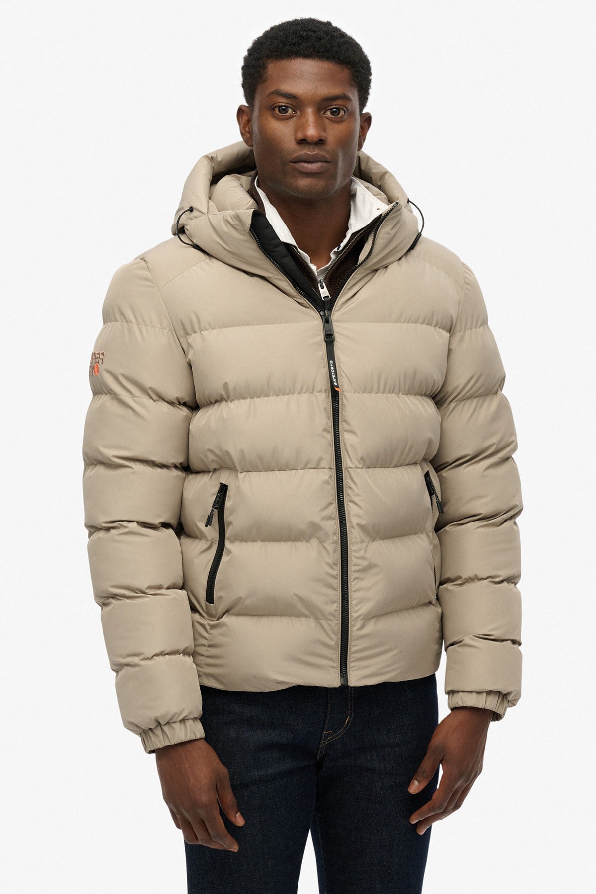 SUPERDRY JAKKE HOODED SPORTS PUFFER