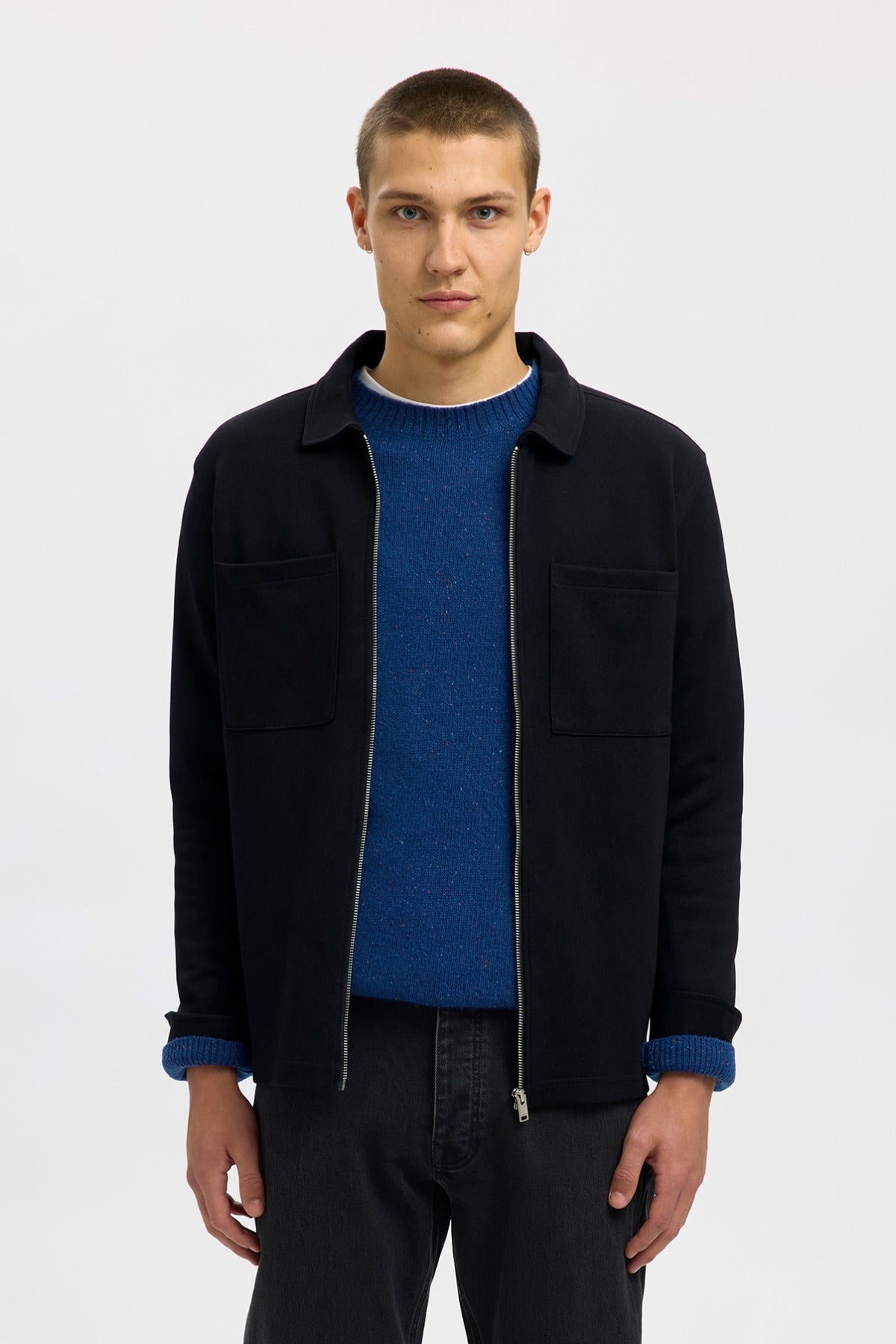 SELECTED HOMME SLHJACKIE SWEAT ZIP JACKET NOOS