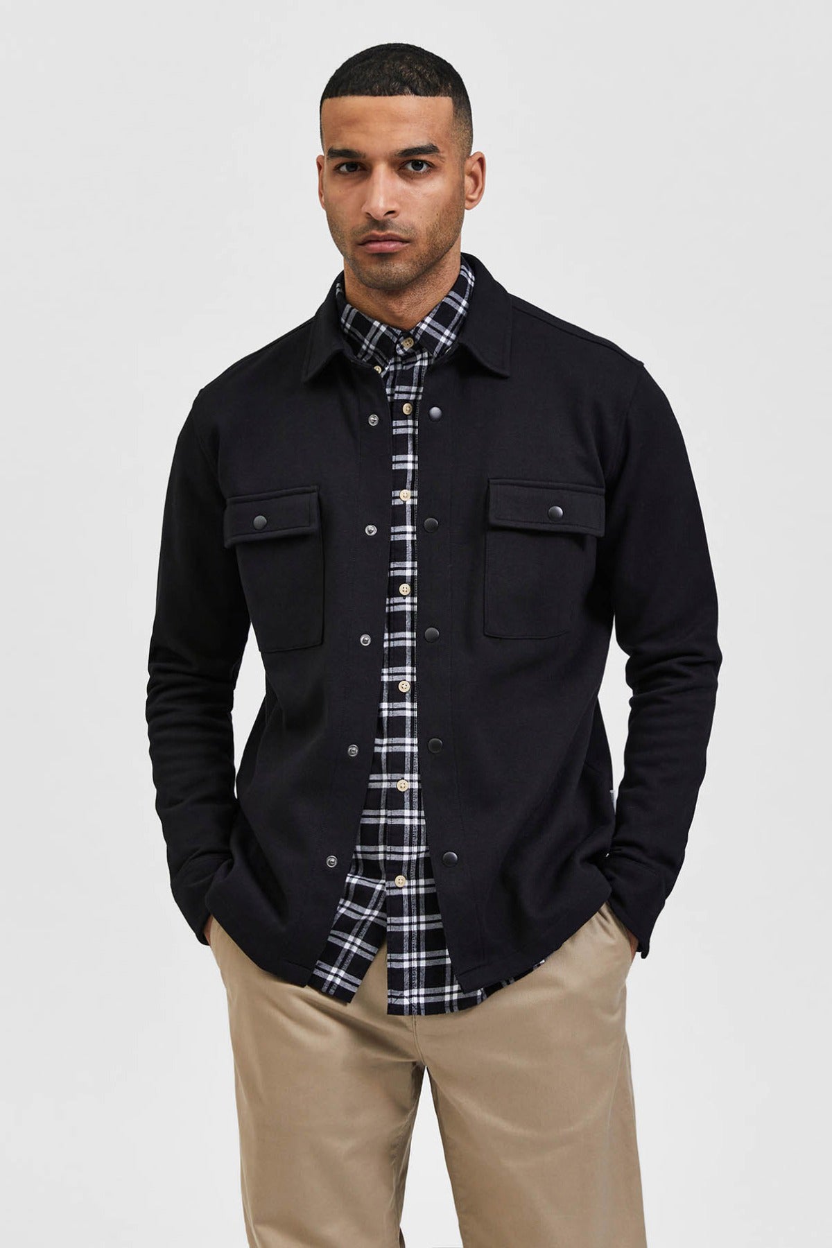 SELECTED HOMME SLHJACKIE SWEAT JACKET NOOS