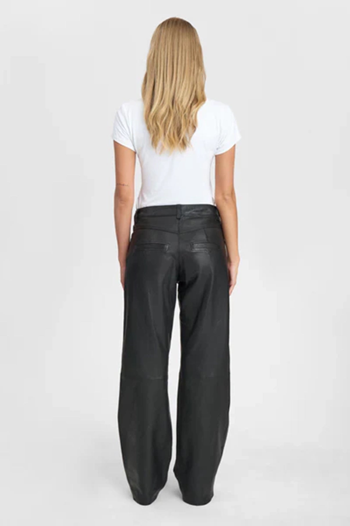 Depeche Boa højtaljede skindbukser