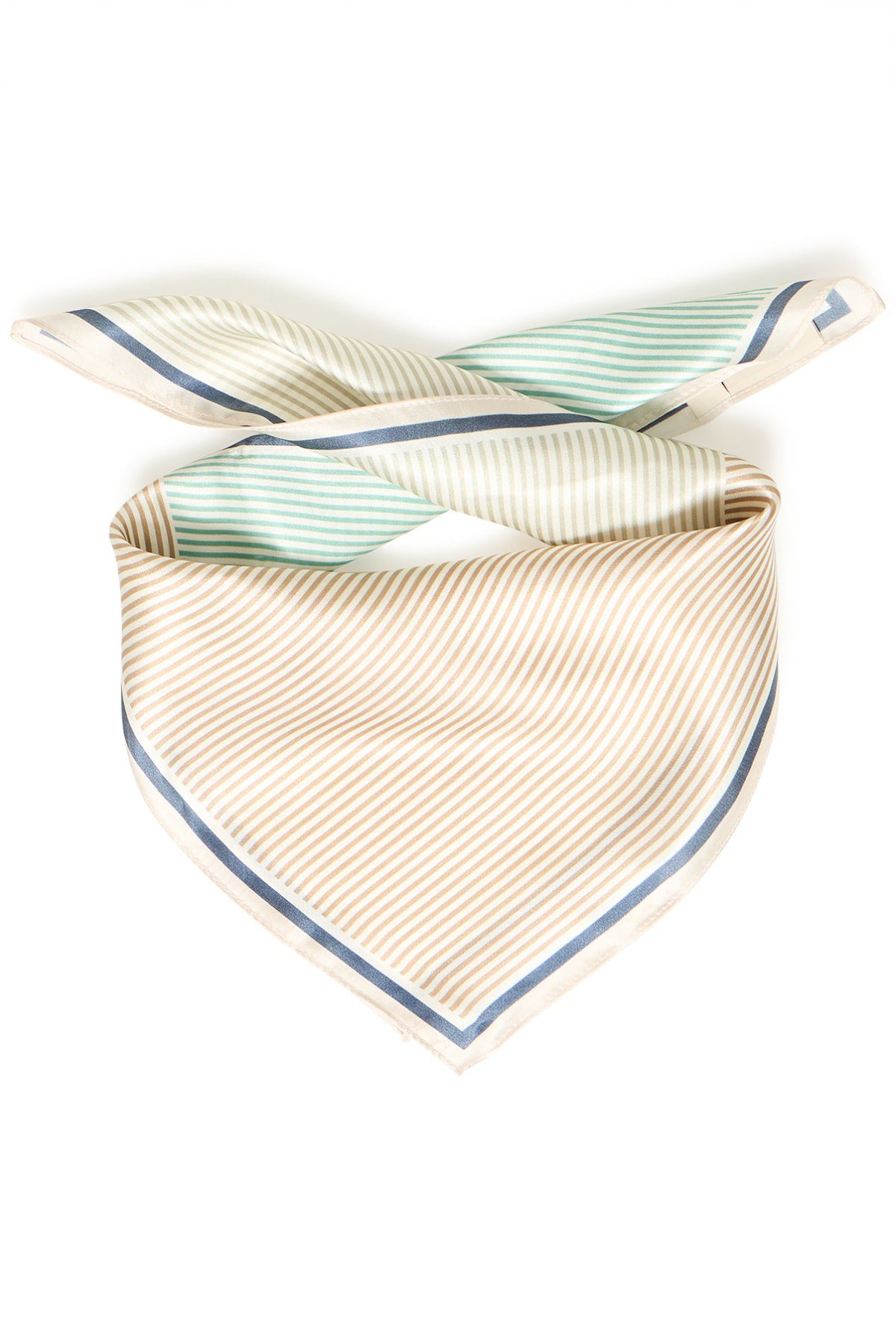 FRSILLA - Silketørklæde i neutrale farver