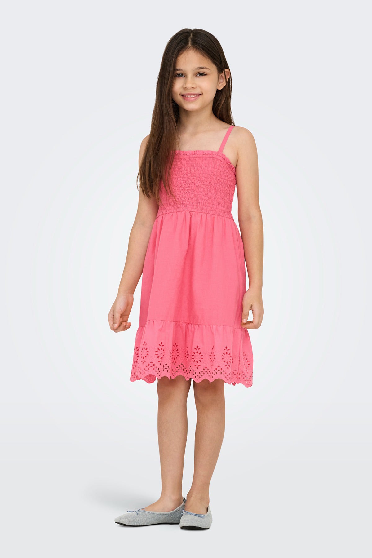 KIDS ONLY KOGLOU LIFE EMB SMOCK DRESS WVN