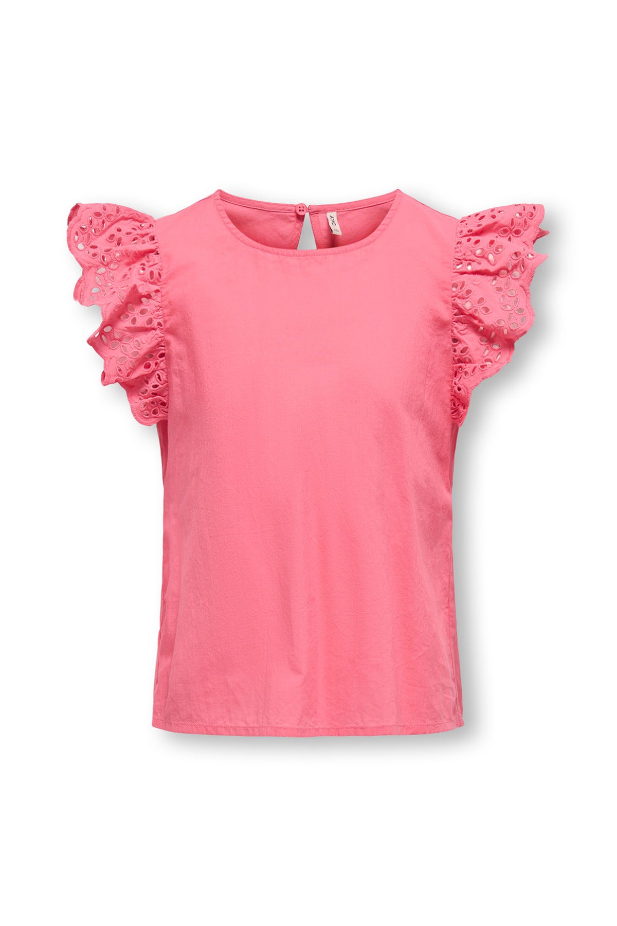 KIDS ONLY KOGLOU LIFE S/L EMB TOP WVN