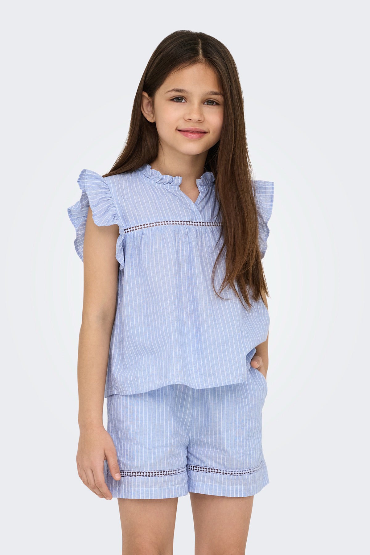 KIDS ONLY KOGDAIMI S/L DETAIL TOP WVN