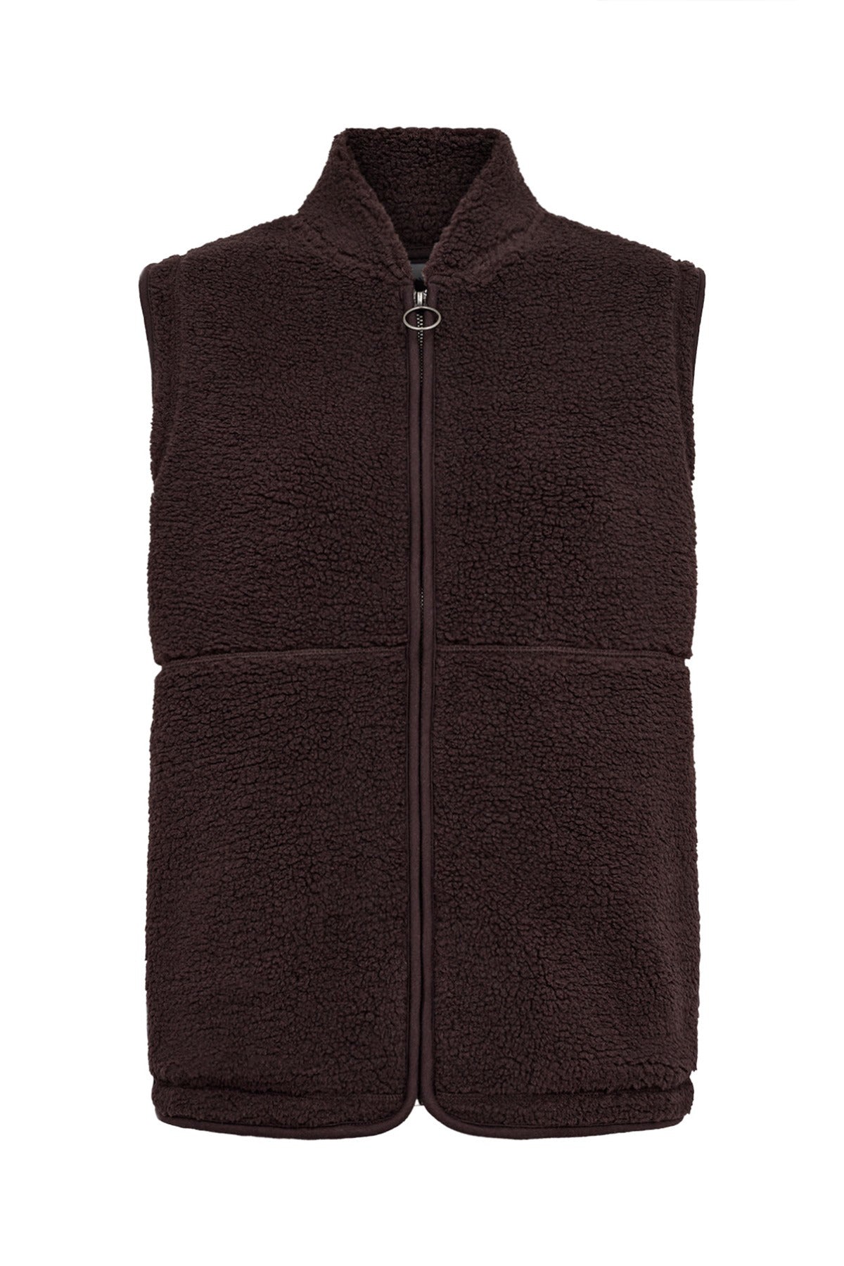 Vilma - Teddy-vest med lommer